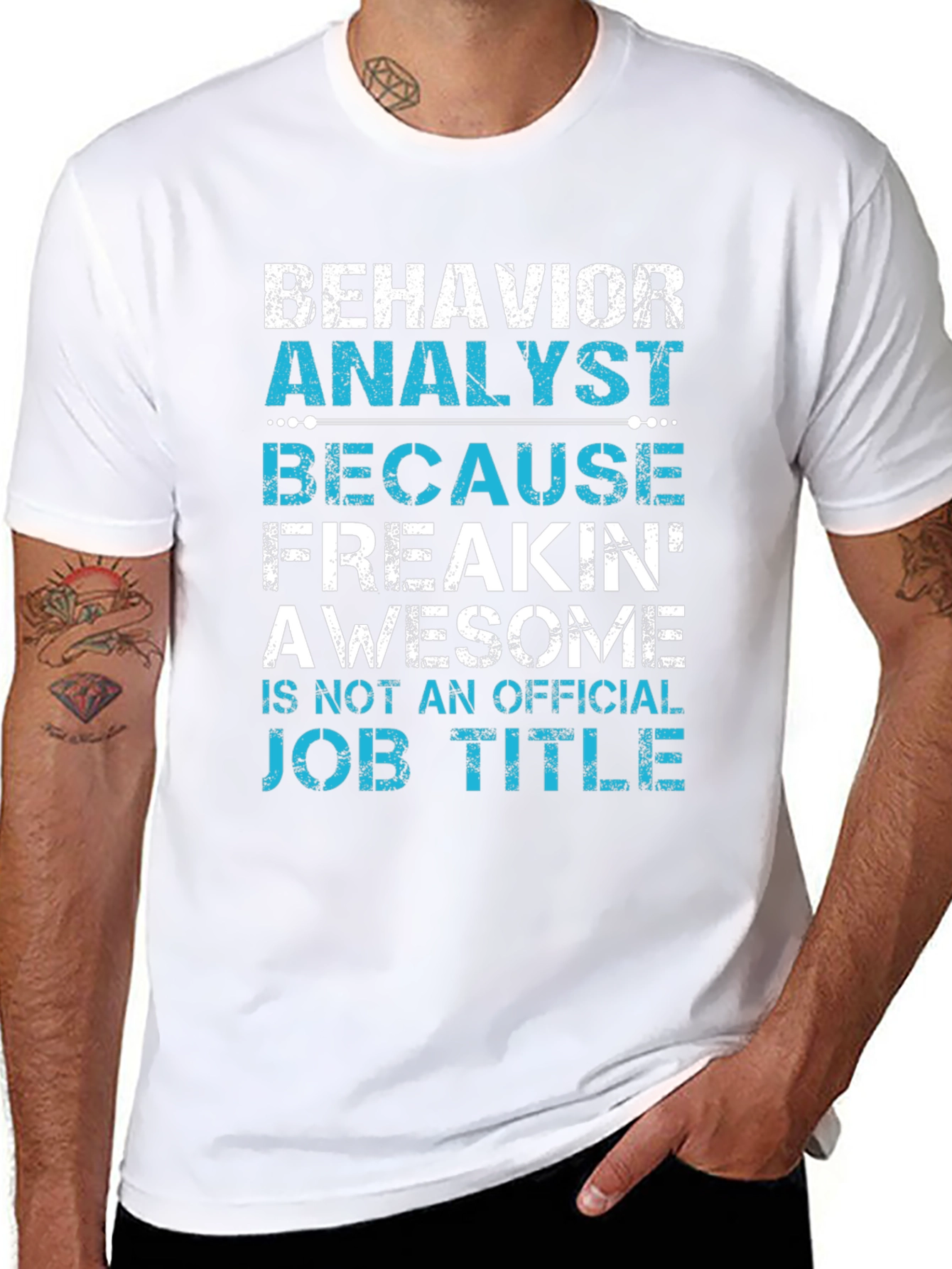 Behavior Analyst Job Title T-Shirt
