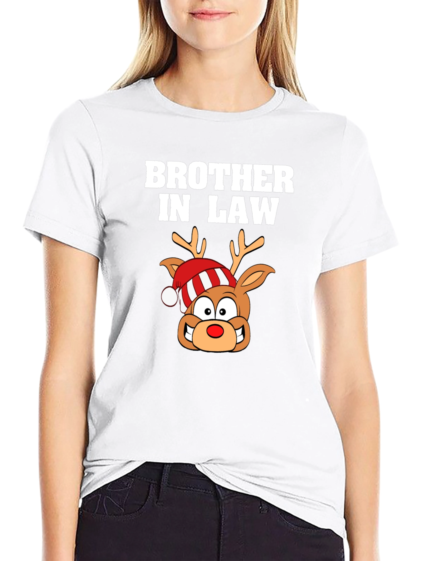 Brother In Law Reindeer Christmas T-Shirt