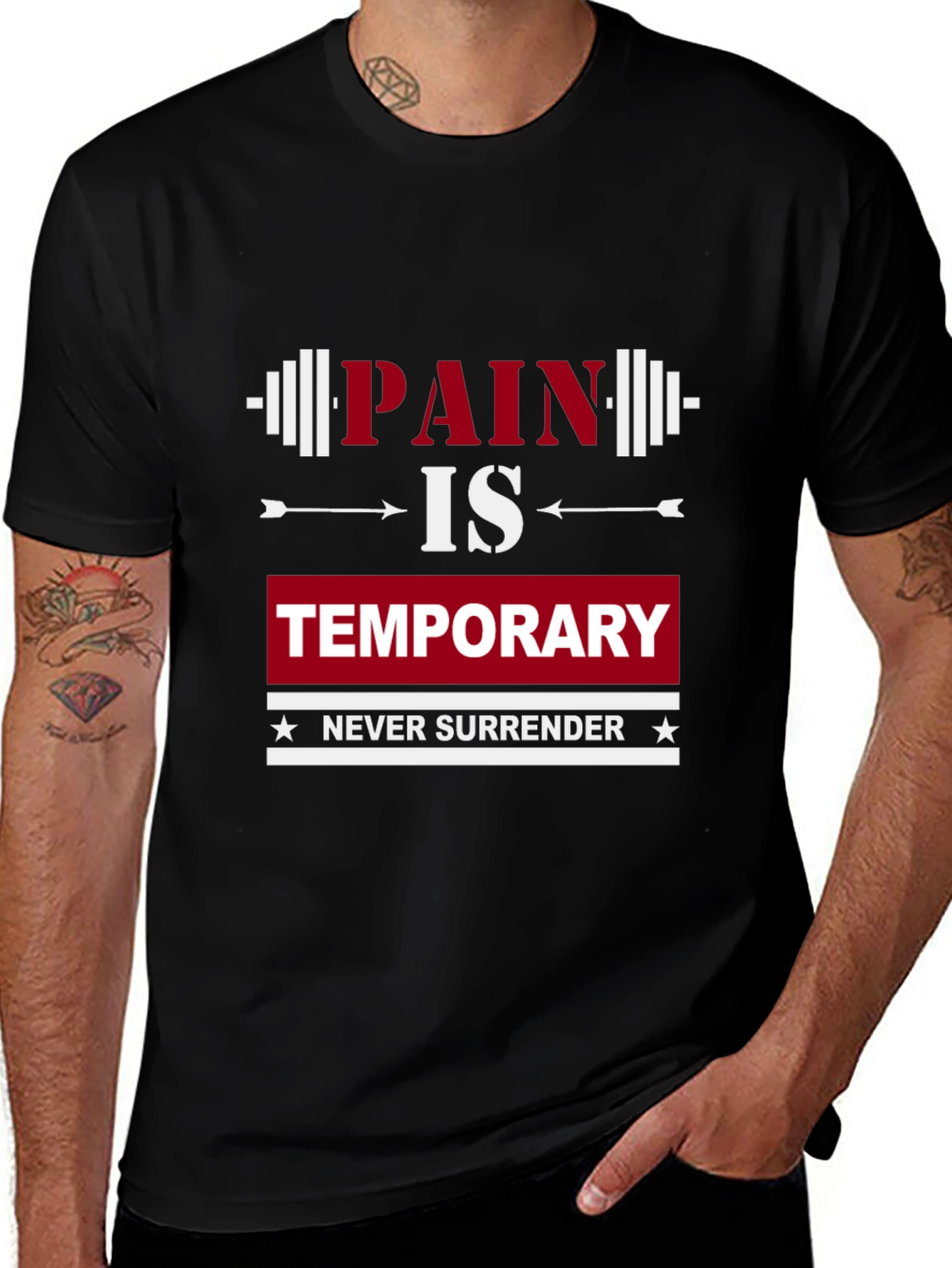 Pain Is Temporary Graphic T-Shirt