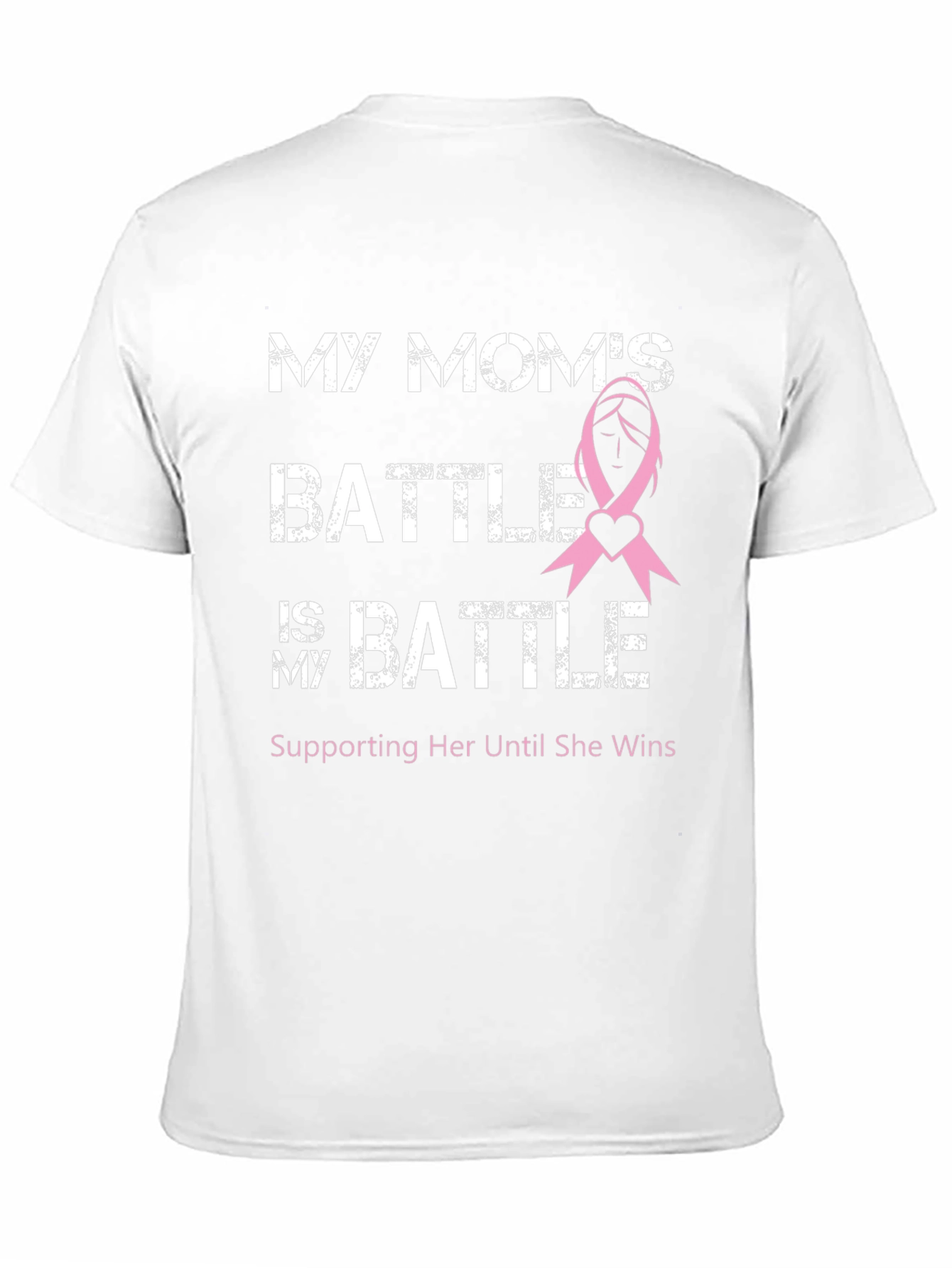 My Moms Battle Breast Cancer Awareness T-Shirt