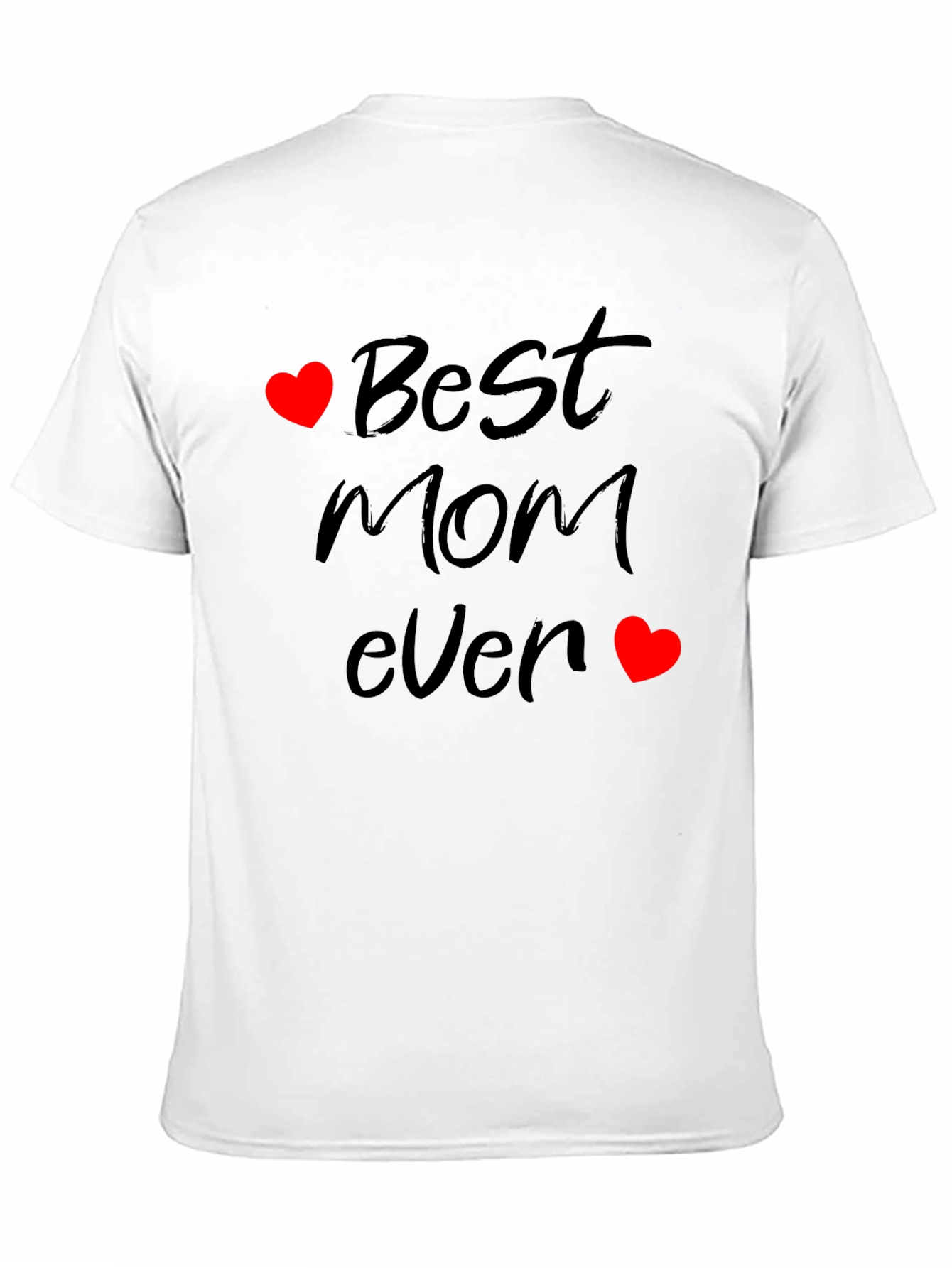 Best Mom Ever T-Shirt - Black Cotton Blend