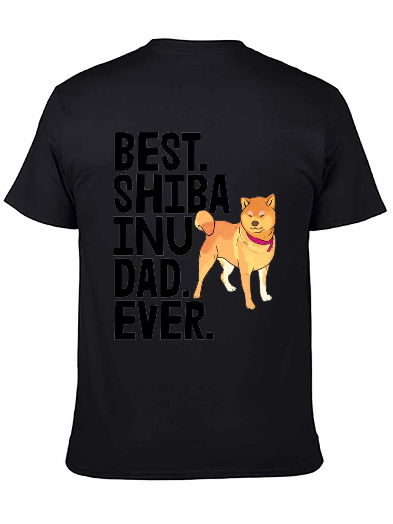 Best Shiba Inu Dad Ever Graphic Tee