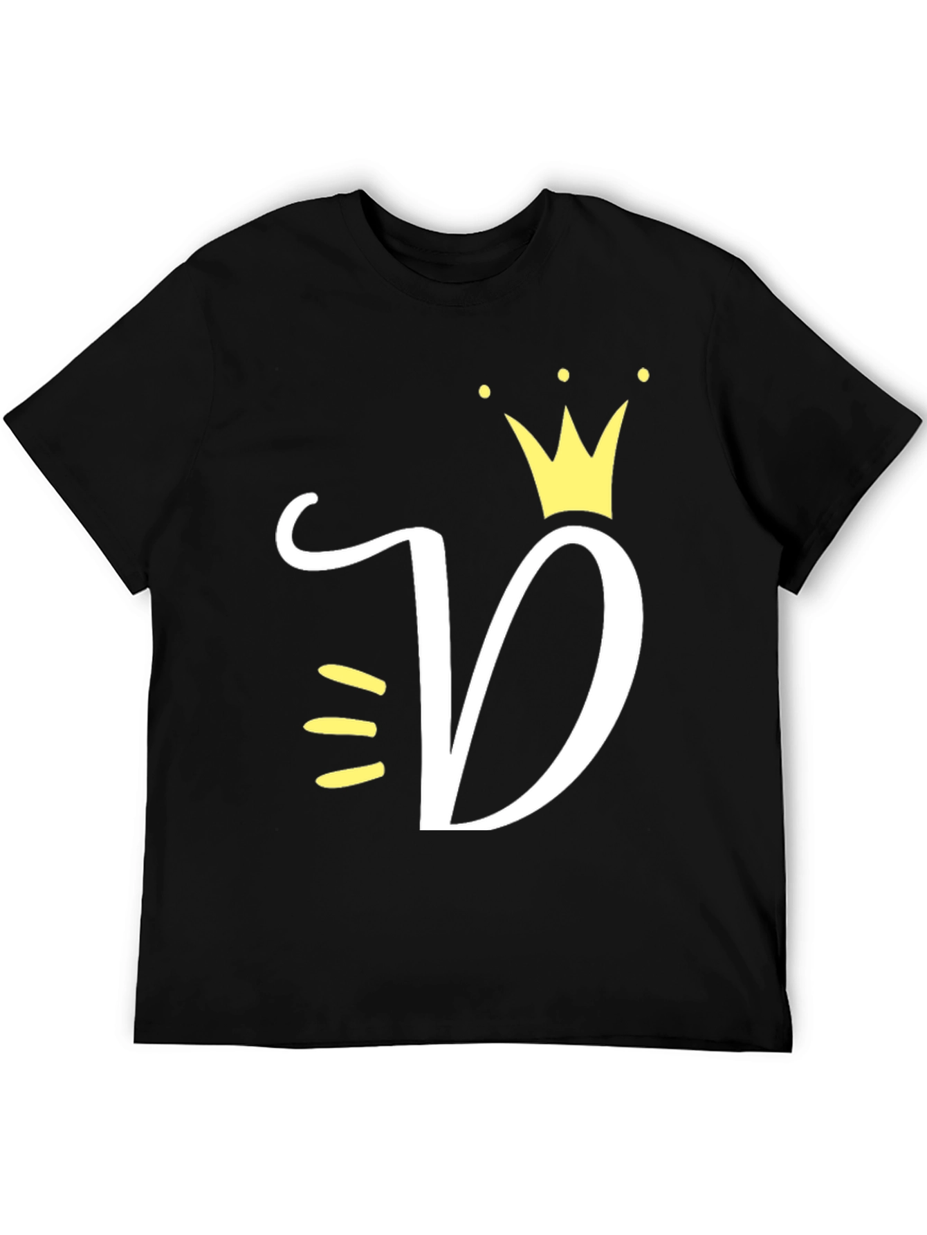 King/Queen D Letter Crown Graphic Tee