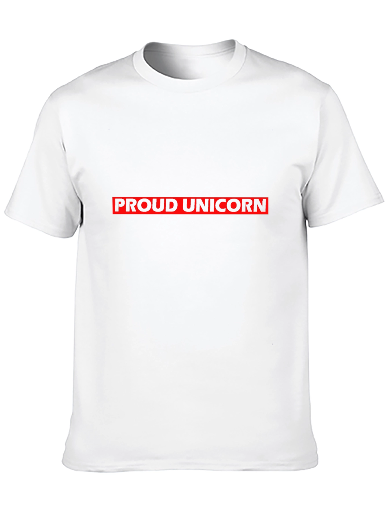 Proud Unicorn Graphic Tee - Black