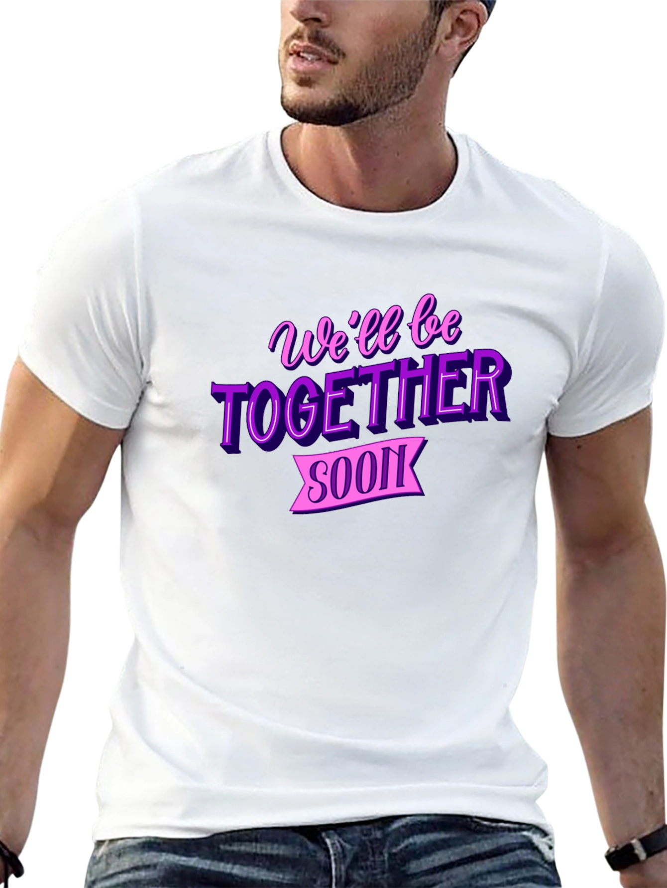 Together Soon Black T-Shirt