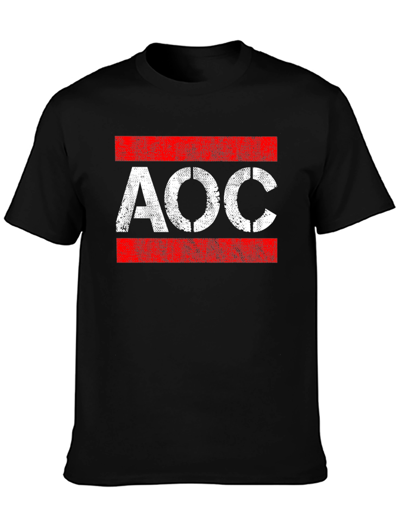 AOC Stencil Style Graphic T-Shirt