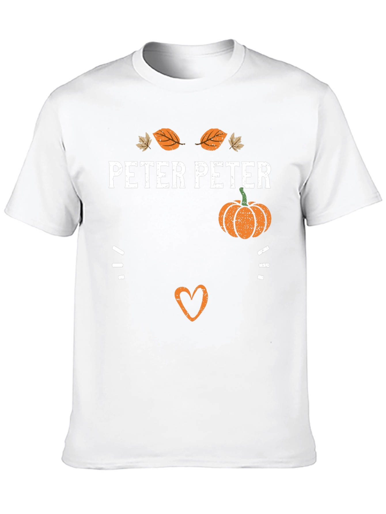 Peter Peter Pumpkin Eater Funny Graphic T-Shirt