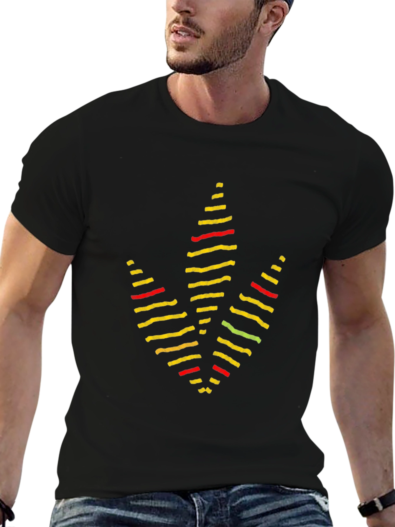 Rasta Leaf T-Shirt - Reggae Inspired Design
