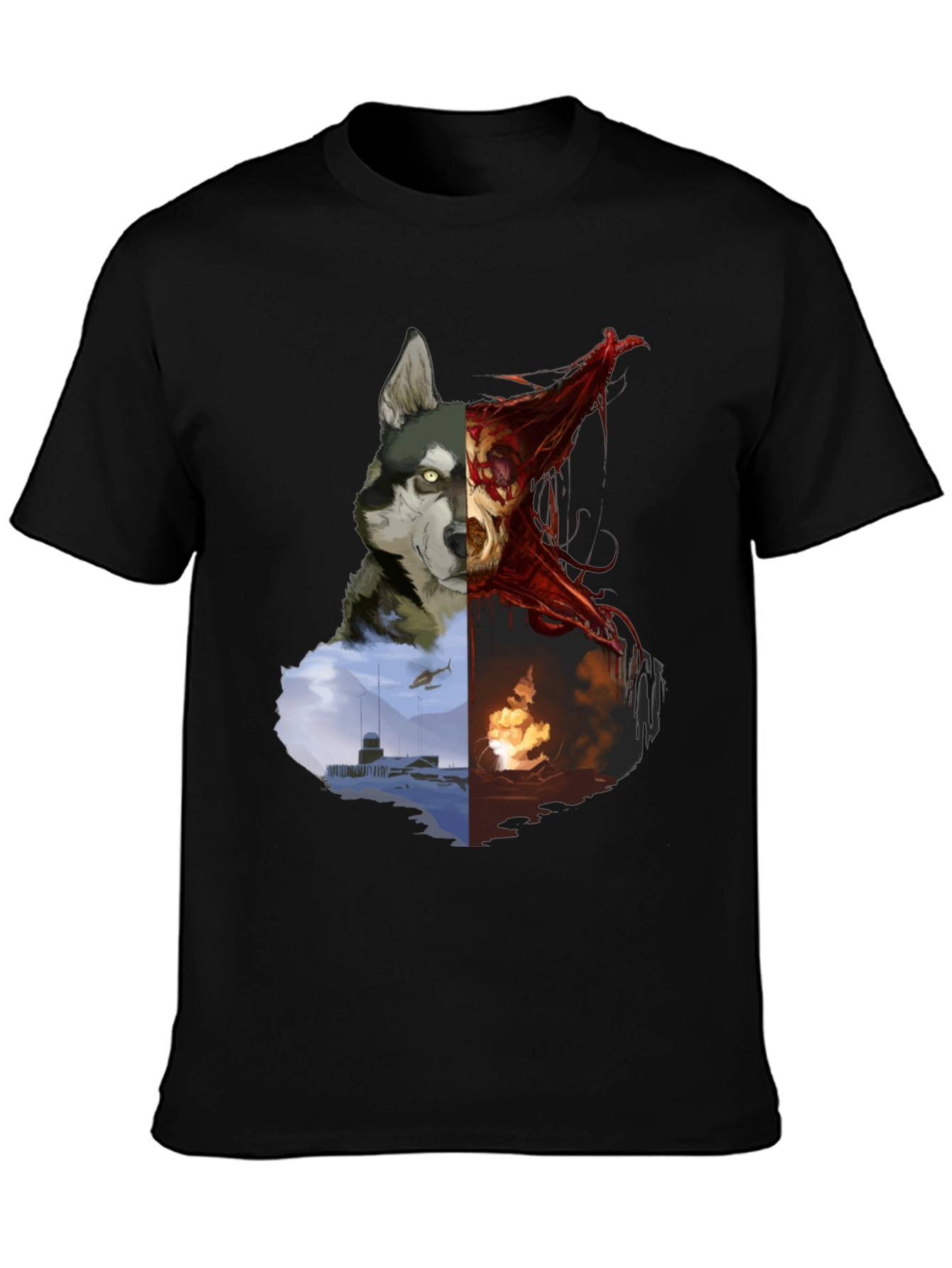 The Thing Inspired Graphic T-Shirt