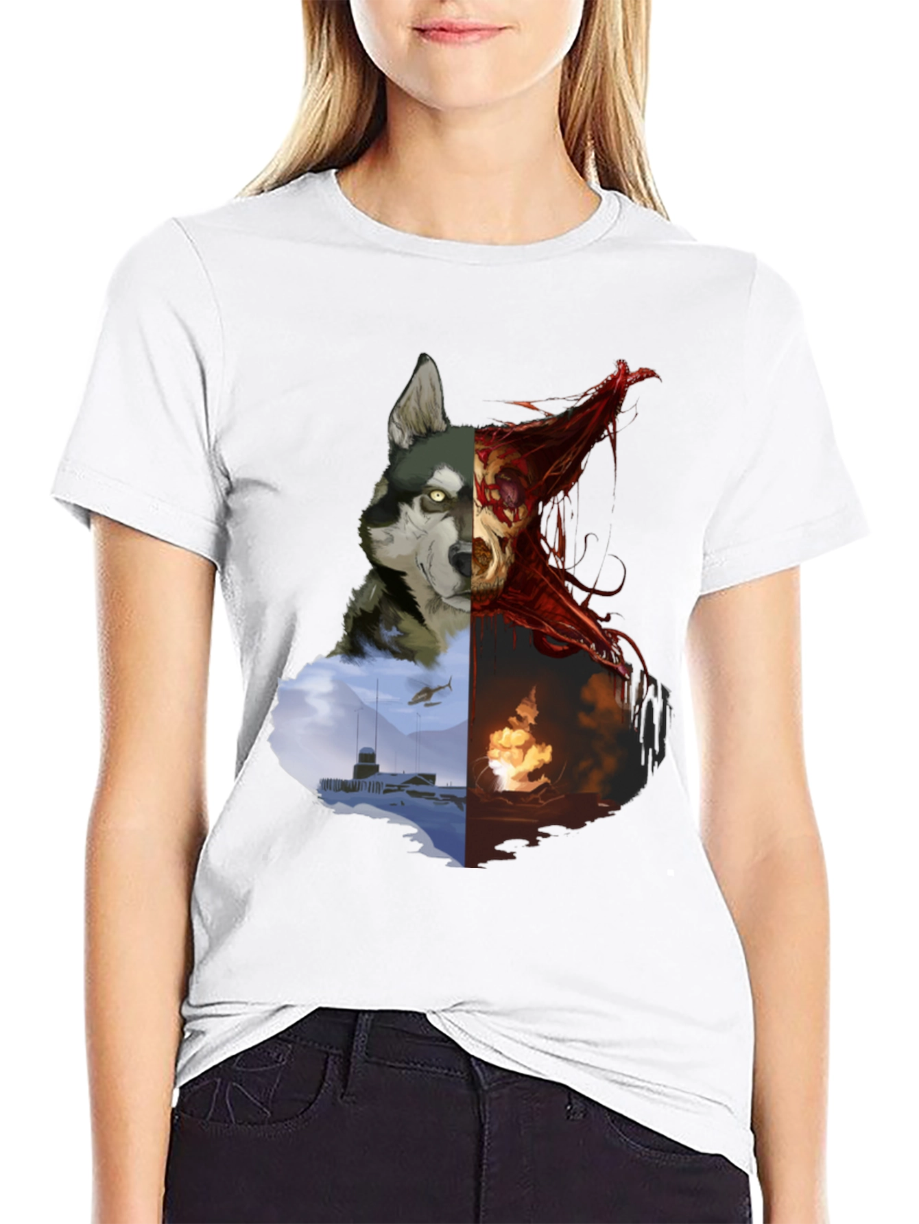 The Thing Inspired Graphic T-Shirt
