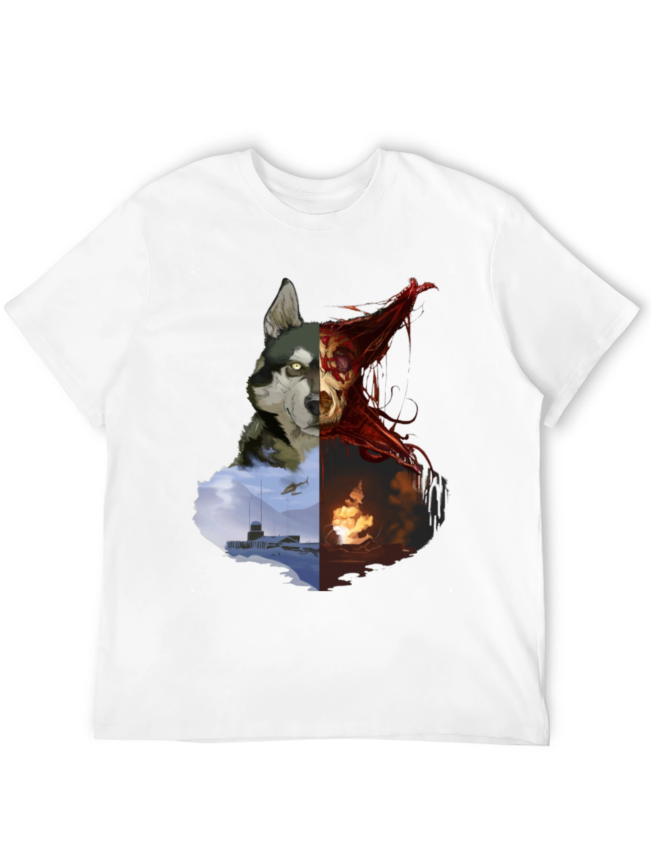 The Thing Inspired Graphic T-Shirt