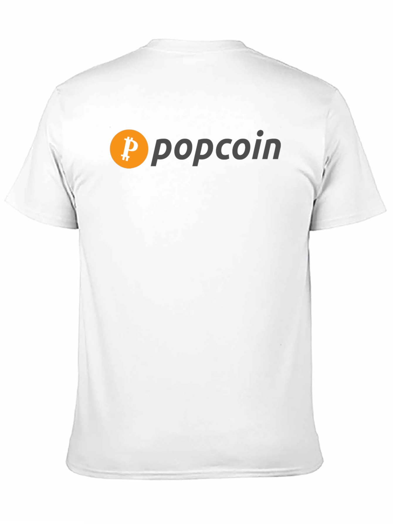 Popcoin Bitcoin Inspired Graphic T-Shirt