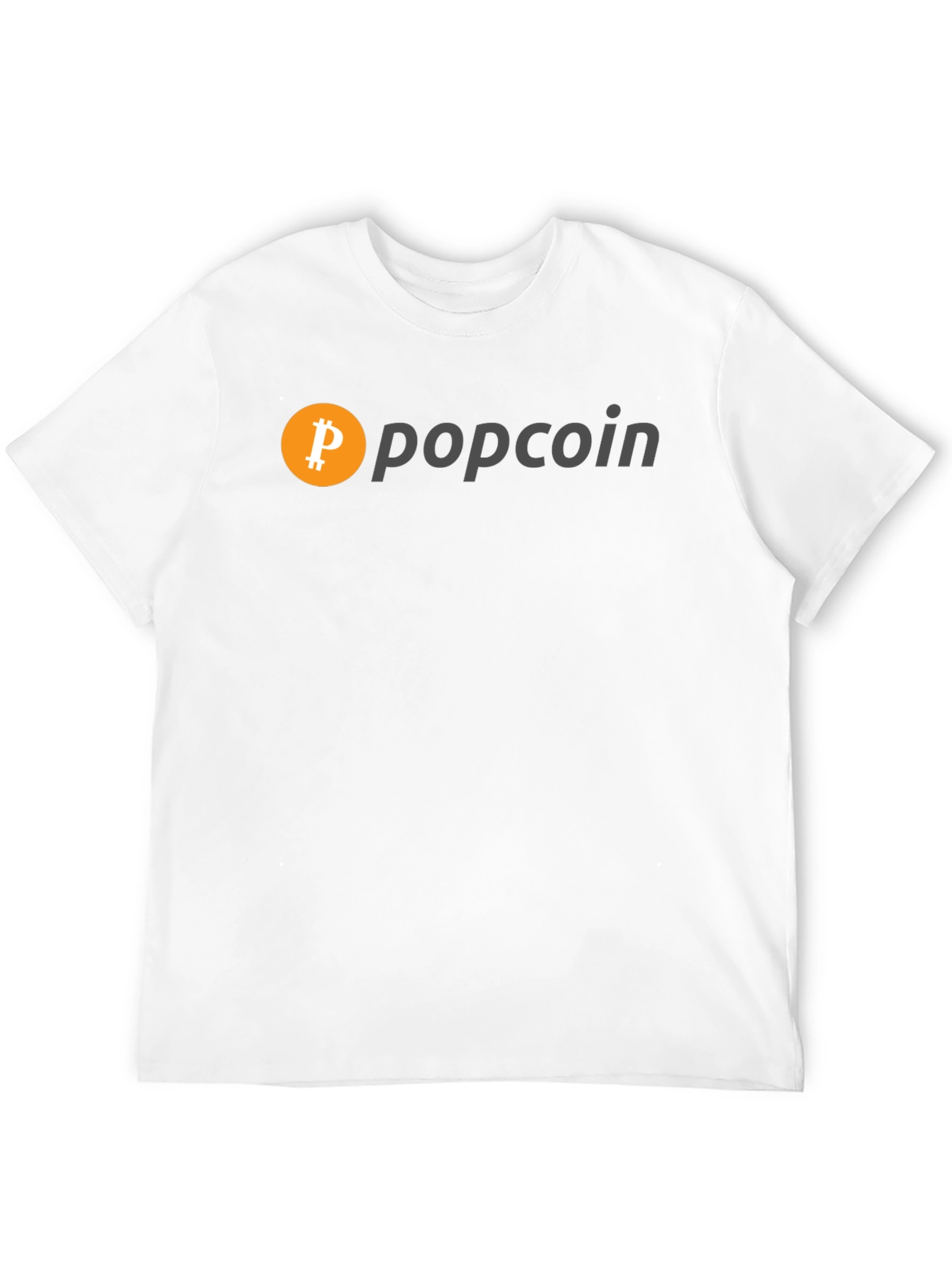 Popcoin Bitcoin Inspired Graphic T-Shirt