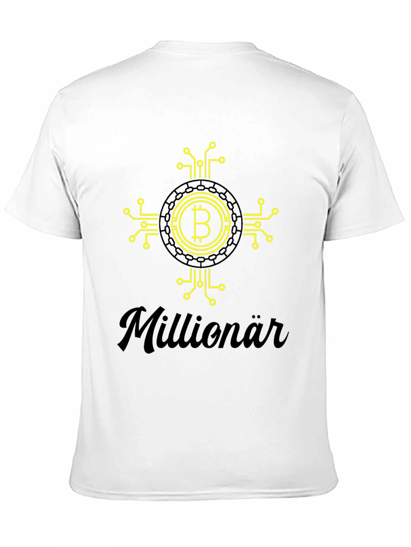 Bitcoin Millionär Black T-Shirt - Crypto Tee