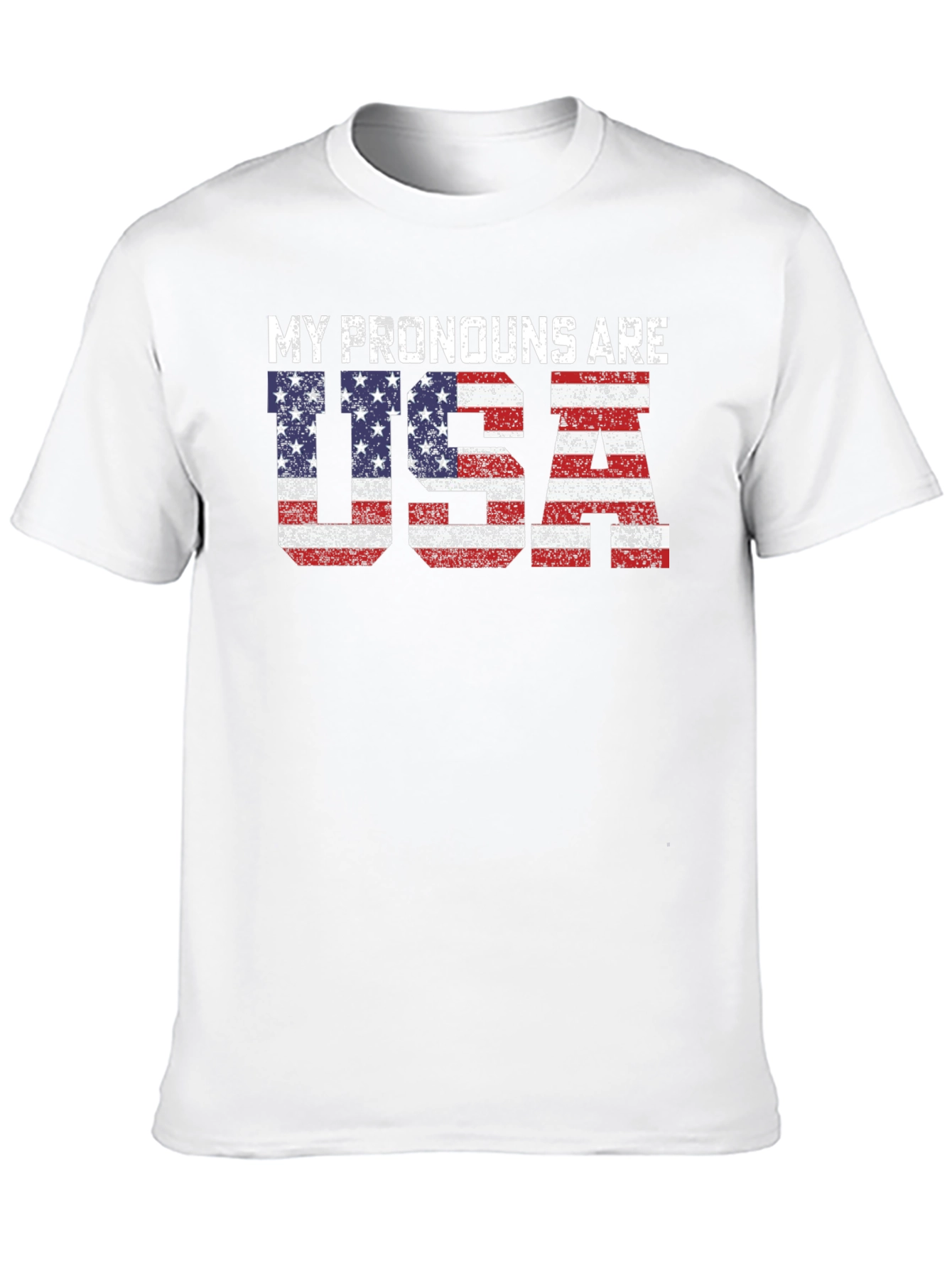 My Pronouns Are USA Patriotic T-Shirt