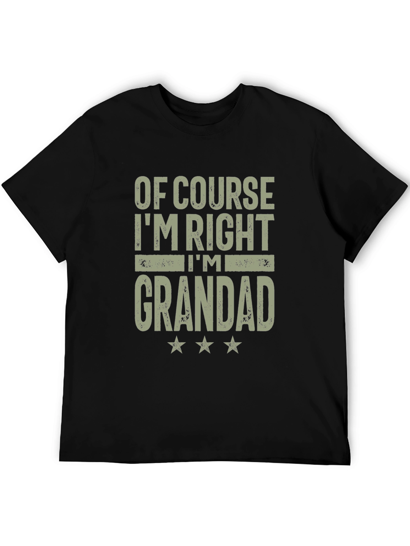 Of Course Im Right Im Grandad T-Shirt