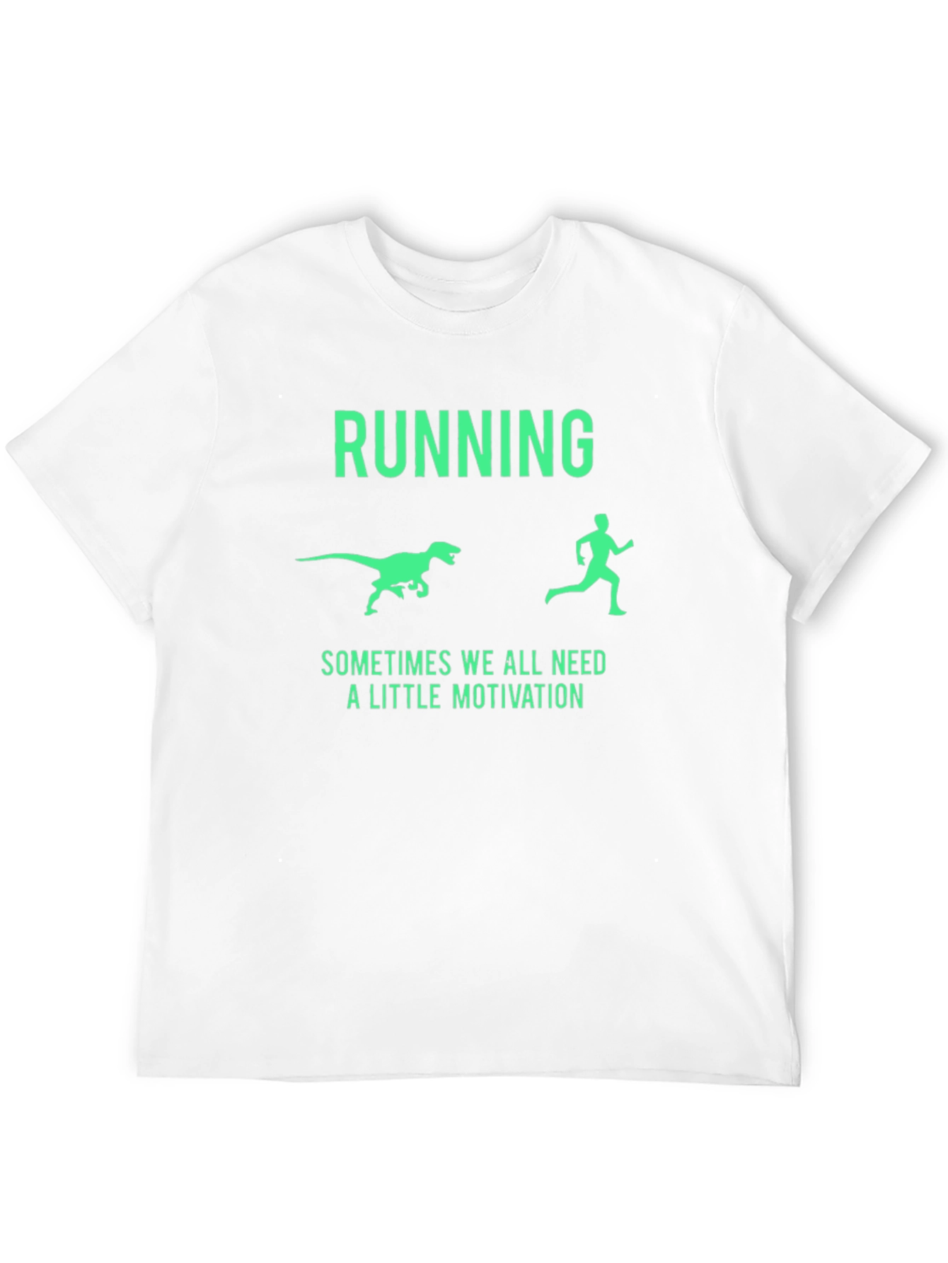 Running Dinosaur Motivation Graphic Tee