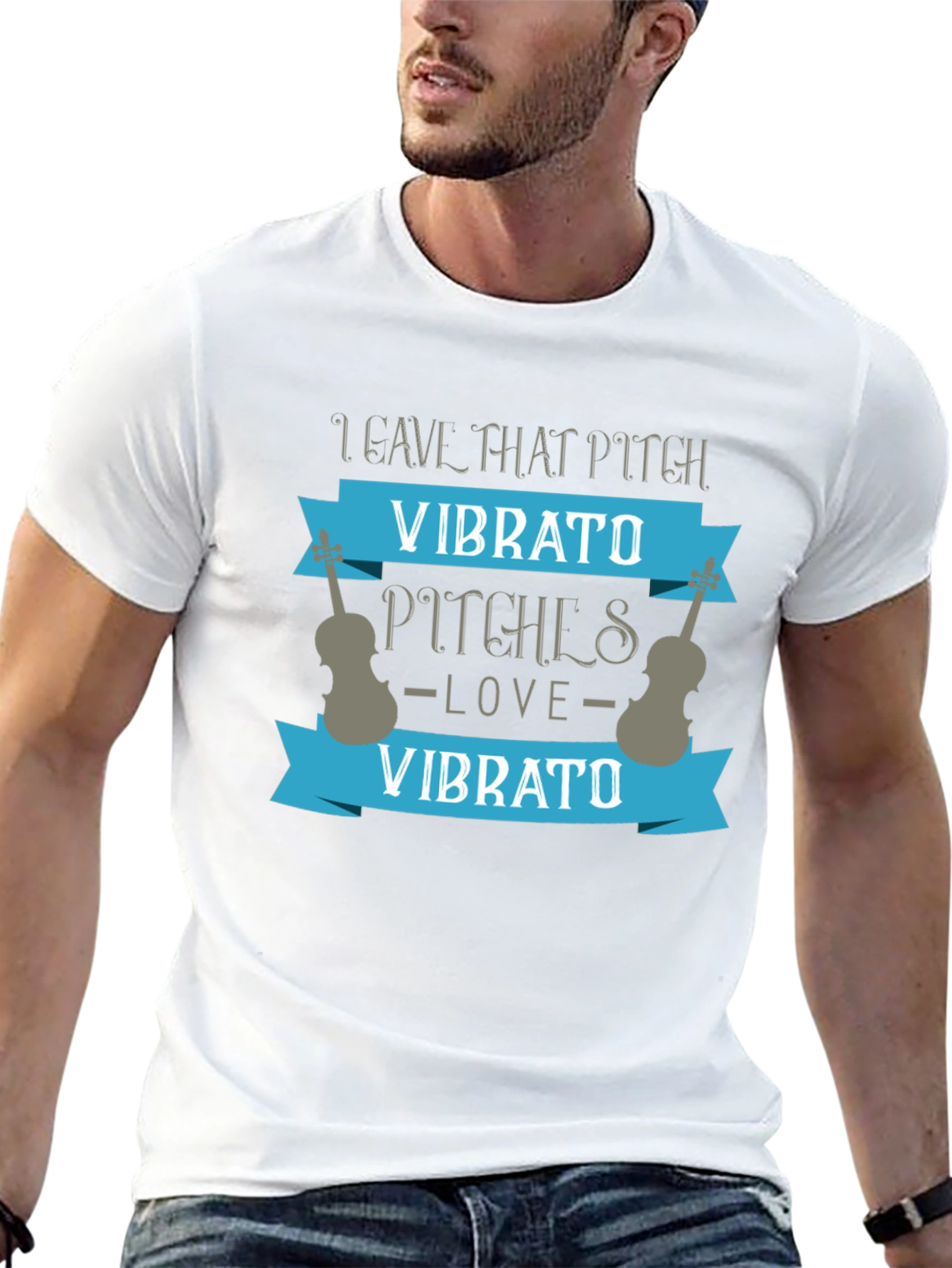 Vibrato Music Lover Graphic T-Shirt