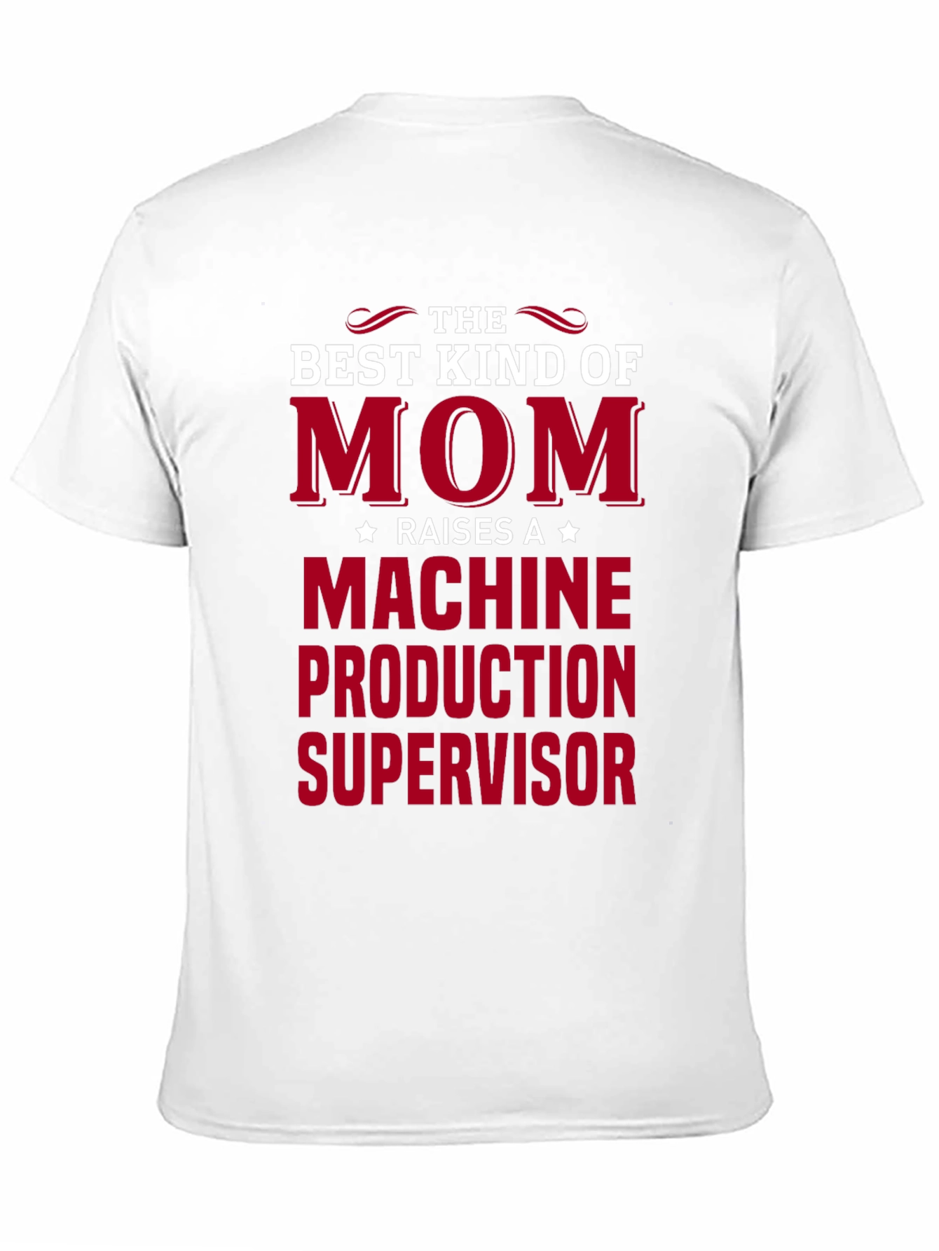 Best Kind of Mom Machine Production Supervisor T-Shirt