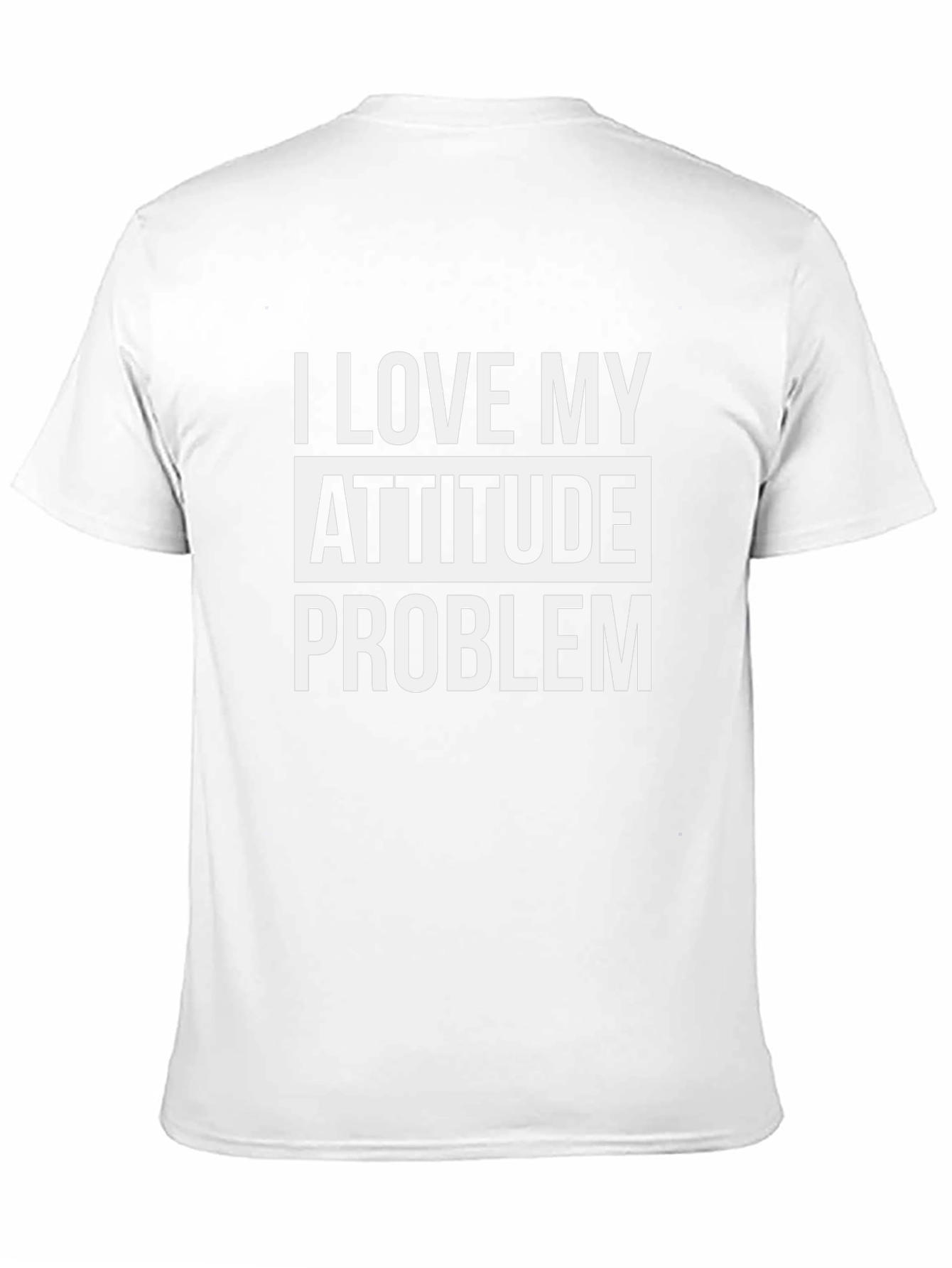 Attitude Problem T-Shirt - Funny Statement Tee