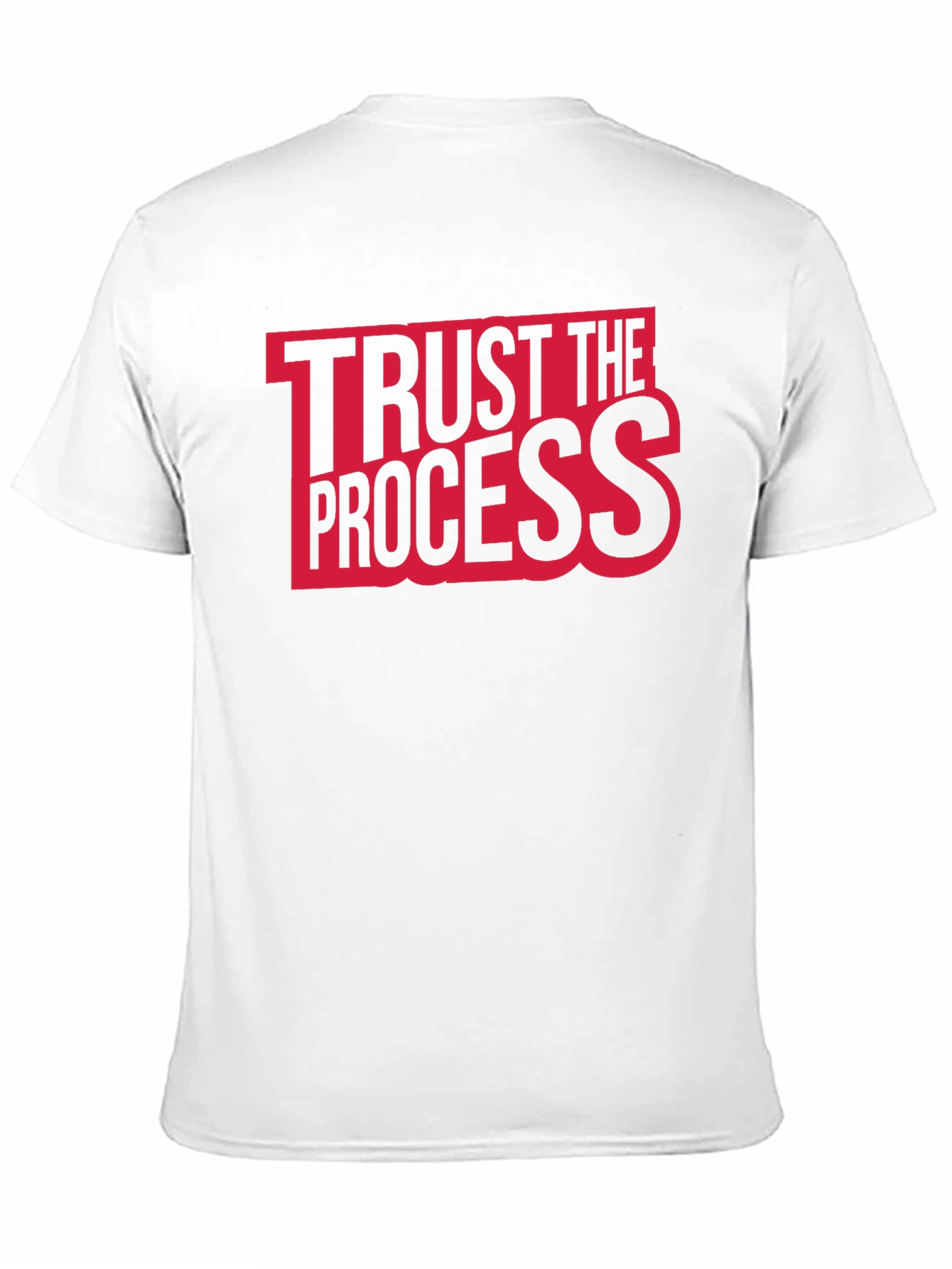 Trust The Process Graphic Tee - Black
