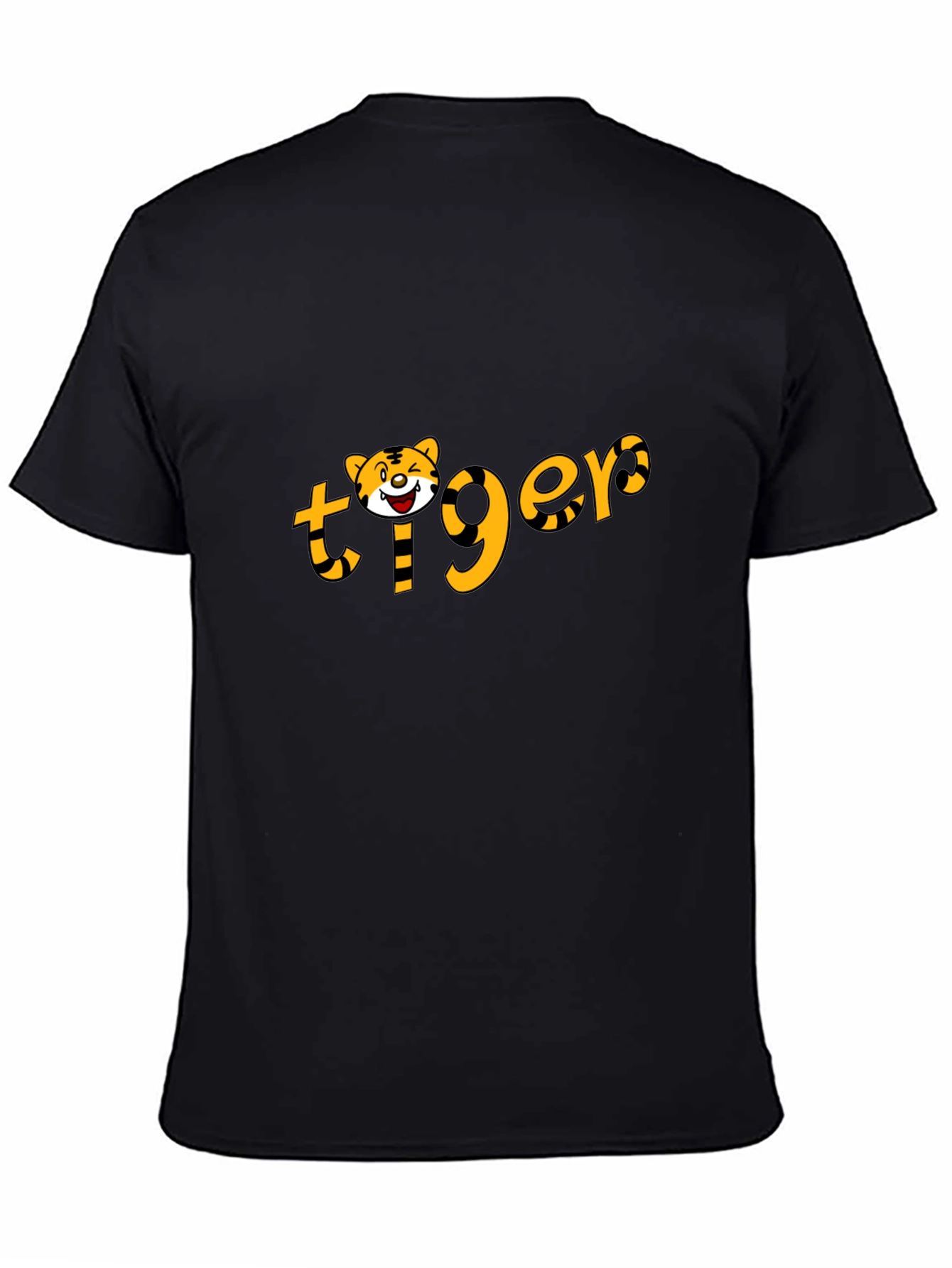 Tiger Graphic Tee - Black