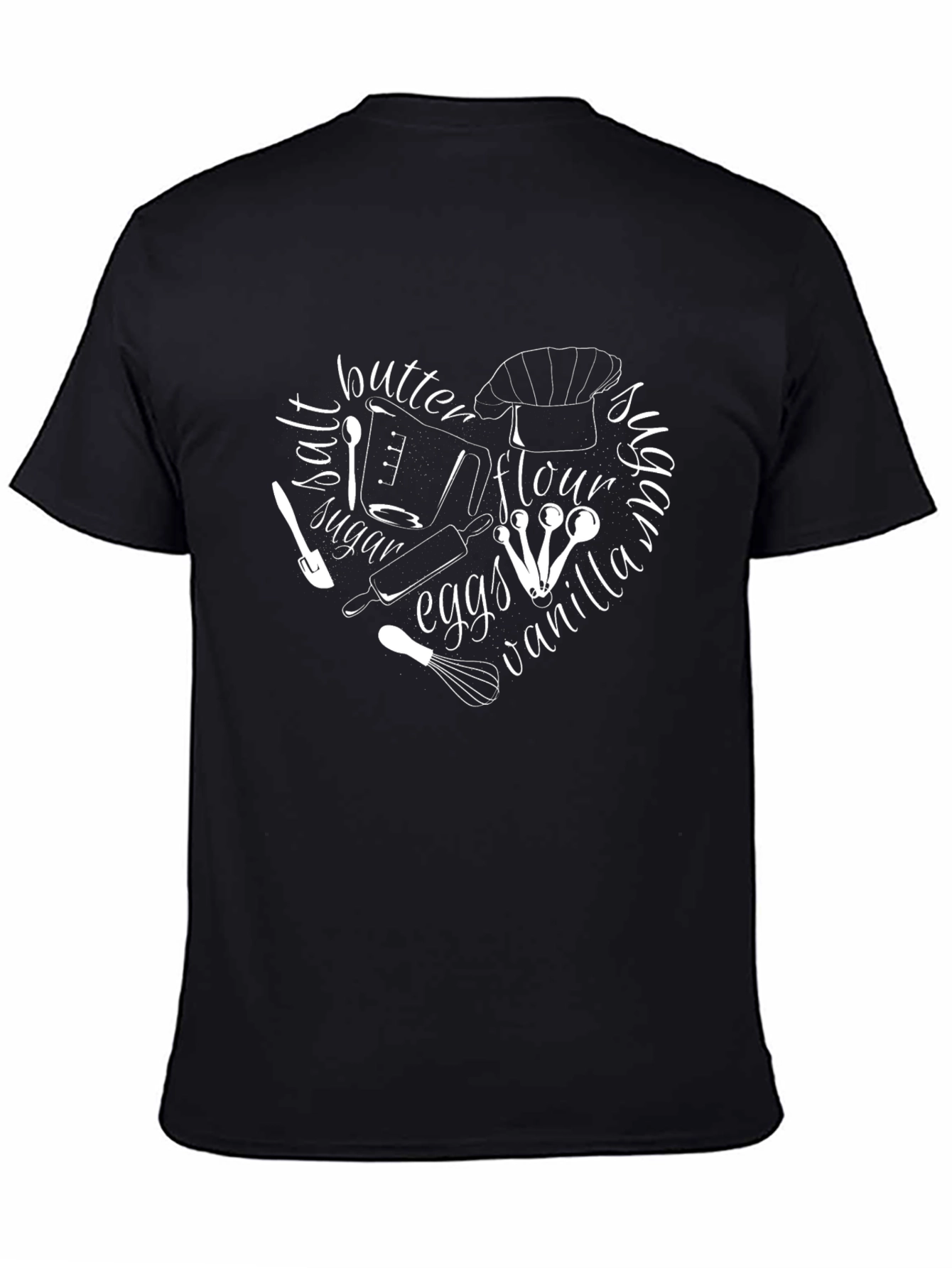 Baking Heart T-Shirt - Chef Inspired Design