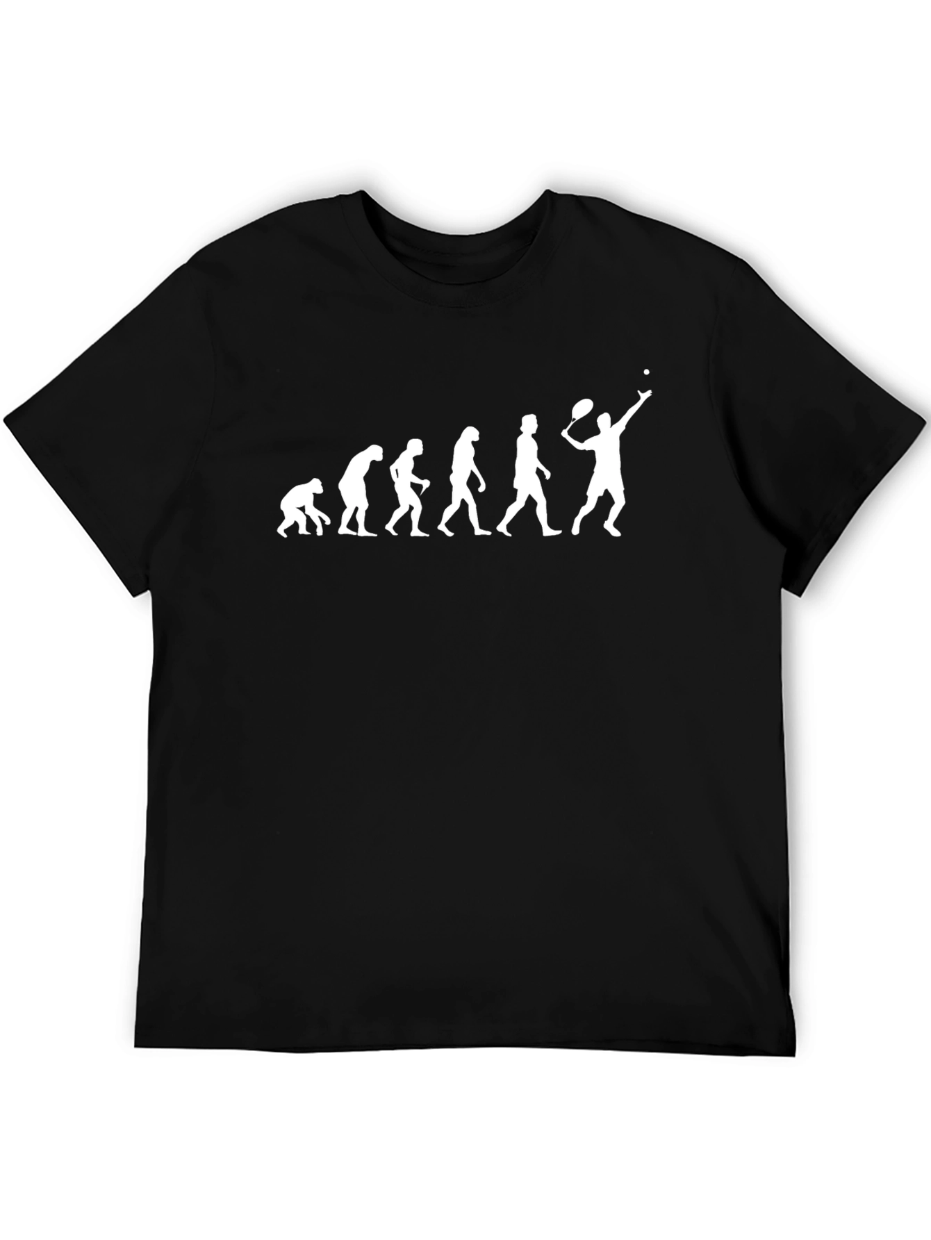 Evolution of Tennis T-Shirt - Funny Player Tee