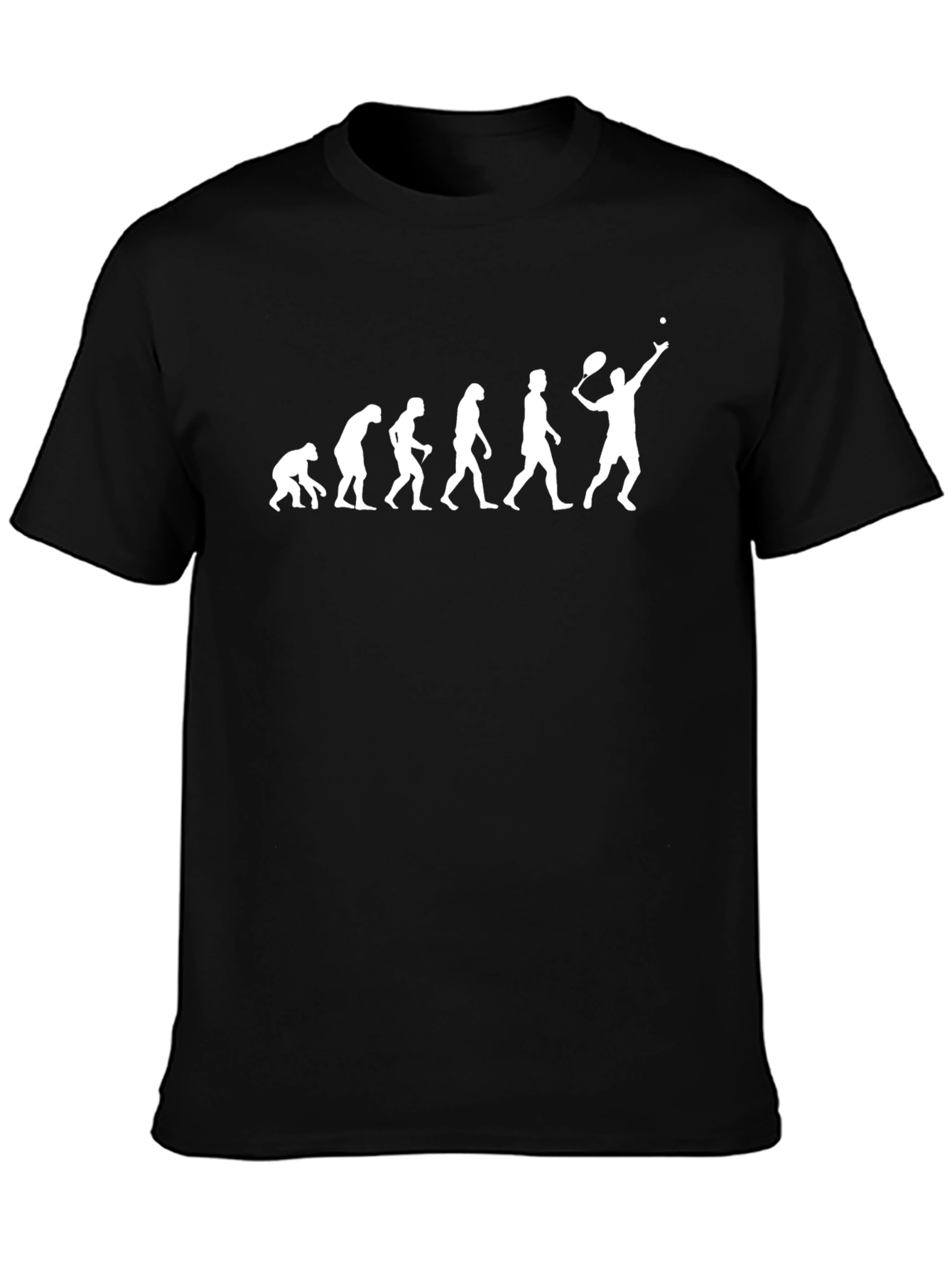 Evolution of Tennis T-Shirt - Funny Player Tee