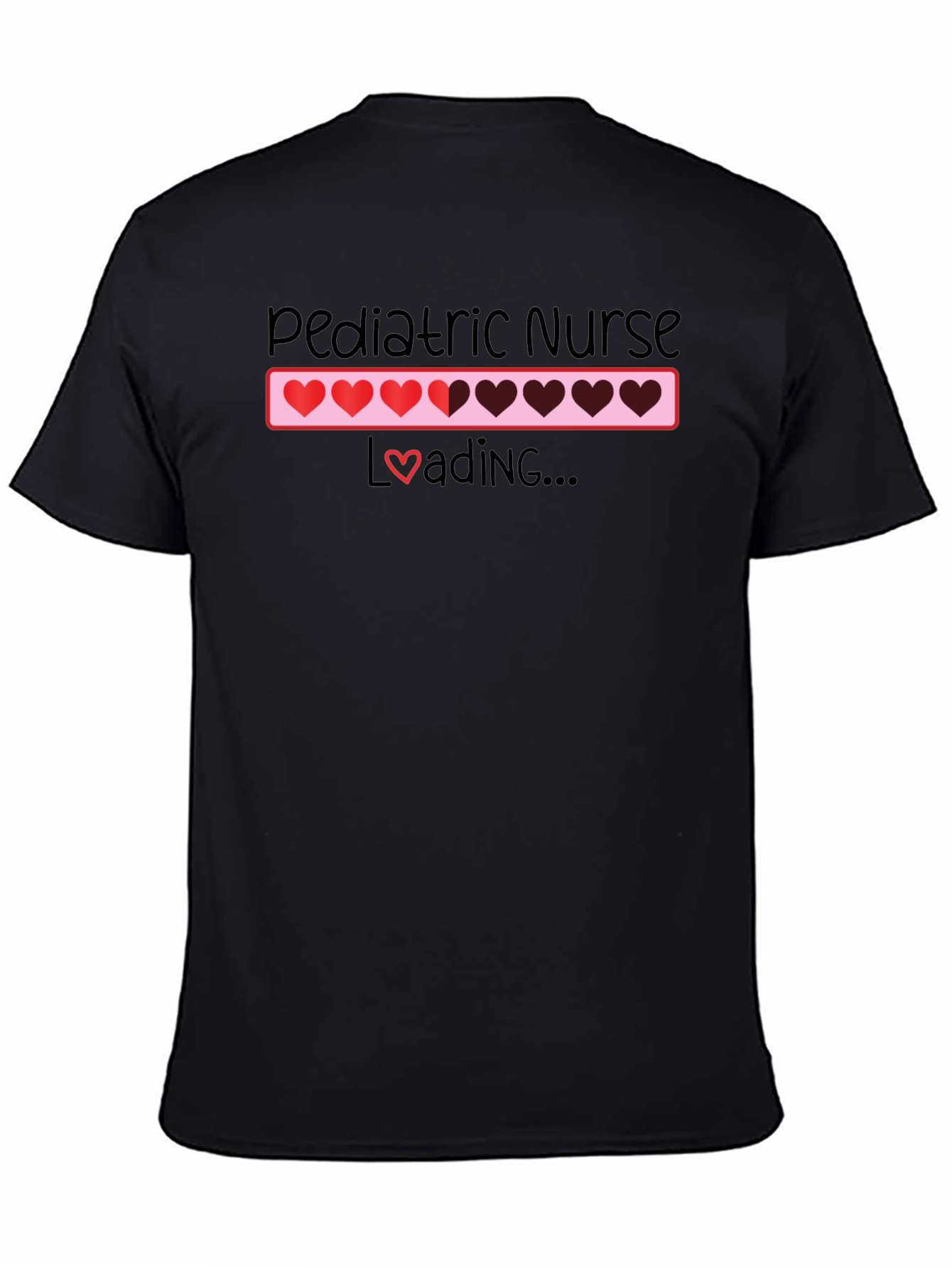 Pediatric Nurse Loading T-Shirt - Heart Design