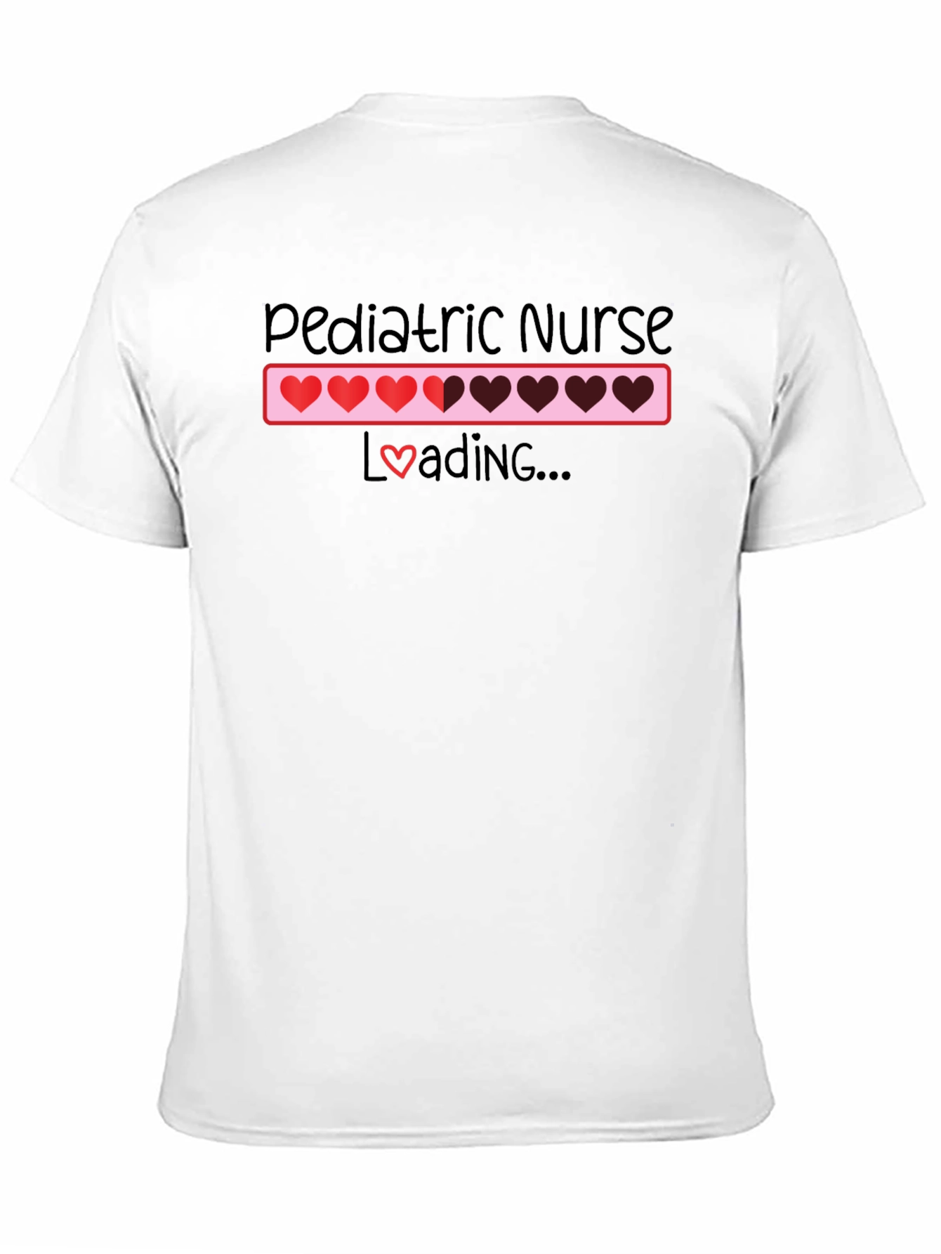 Pediatric Nurse Loading T-Shirt - Heart Design