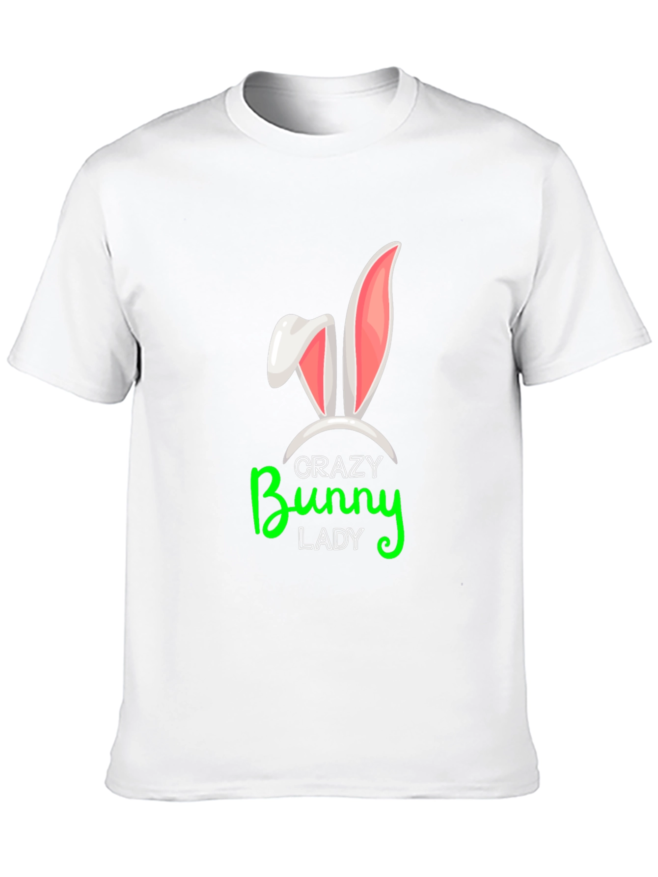 Crazy Bunny Lady Graphic Tee