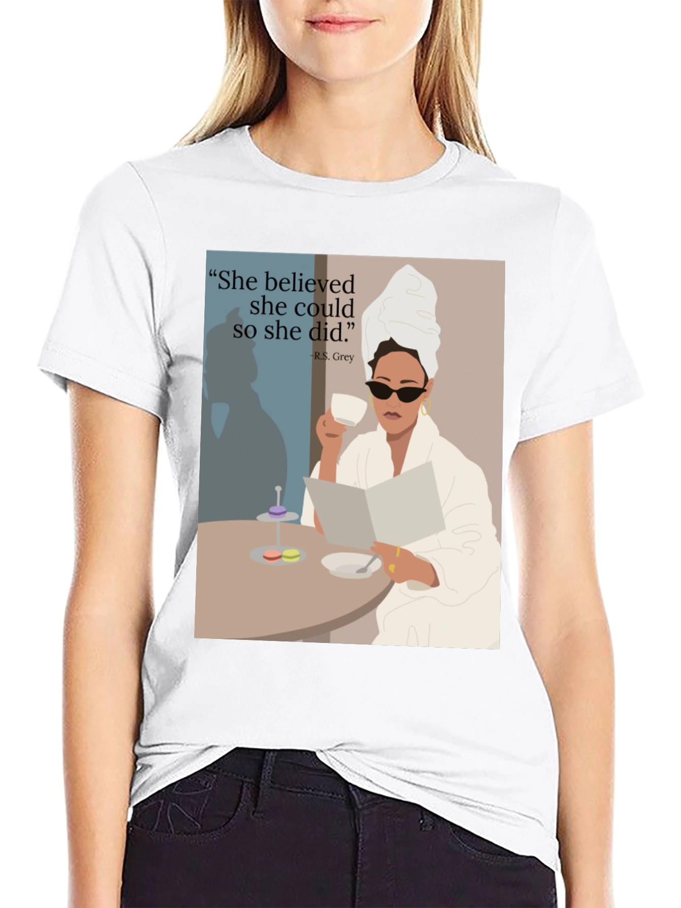 Empowerment Tee: She Believed She Could T-Shirt