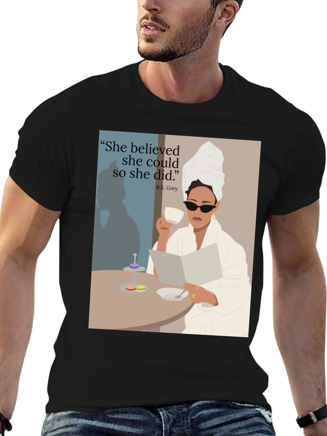 Empowerment Tee: She Believed She Could T-Shirt