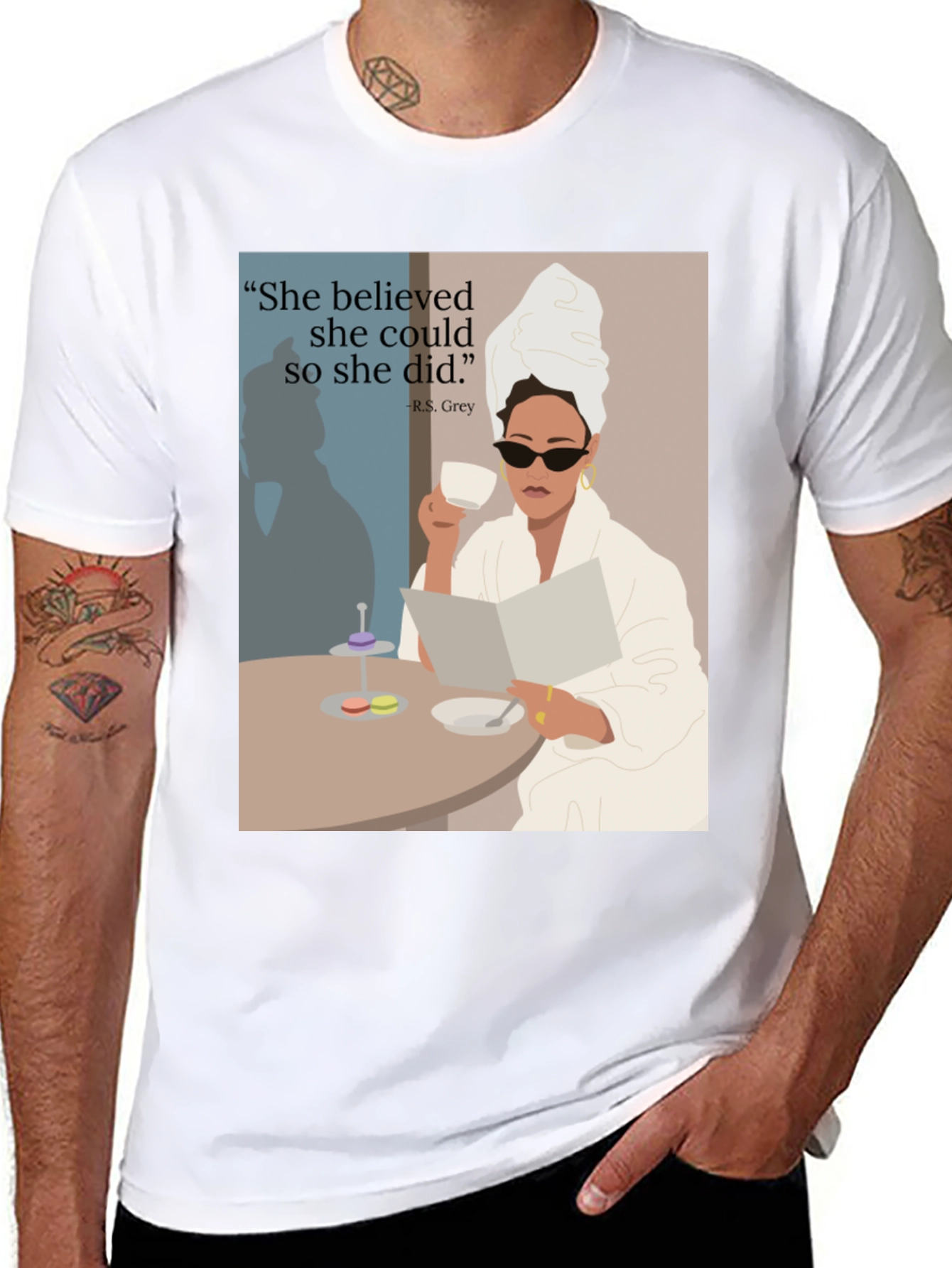 Empowerment Tee: She Believed She Could T-Shirt