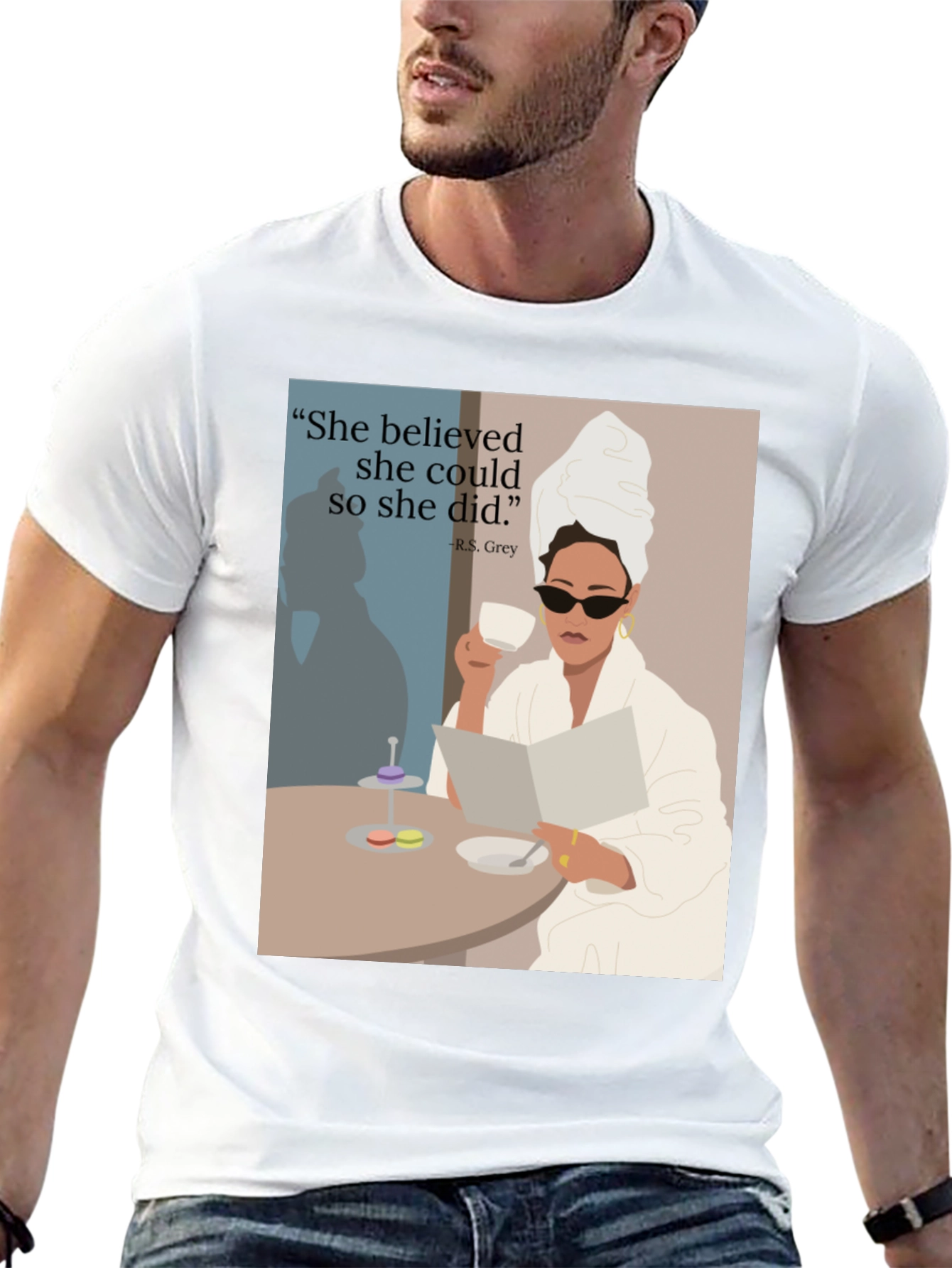 Empowerment Tee: She Believed She Could T-Shirt