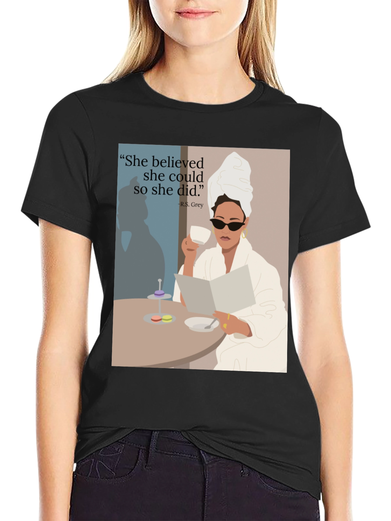 Empowerment Tee: She Believed She Could T-Shirt