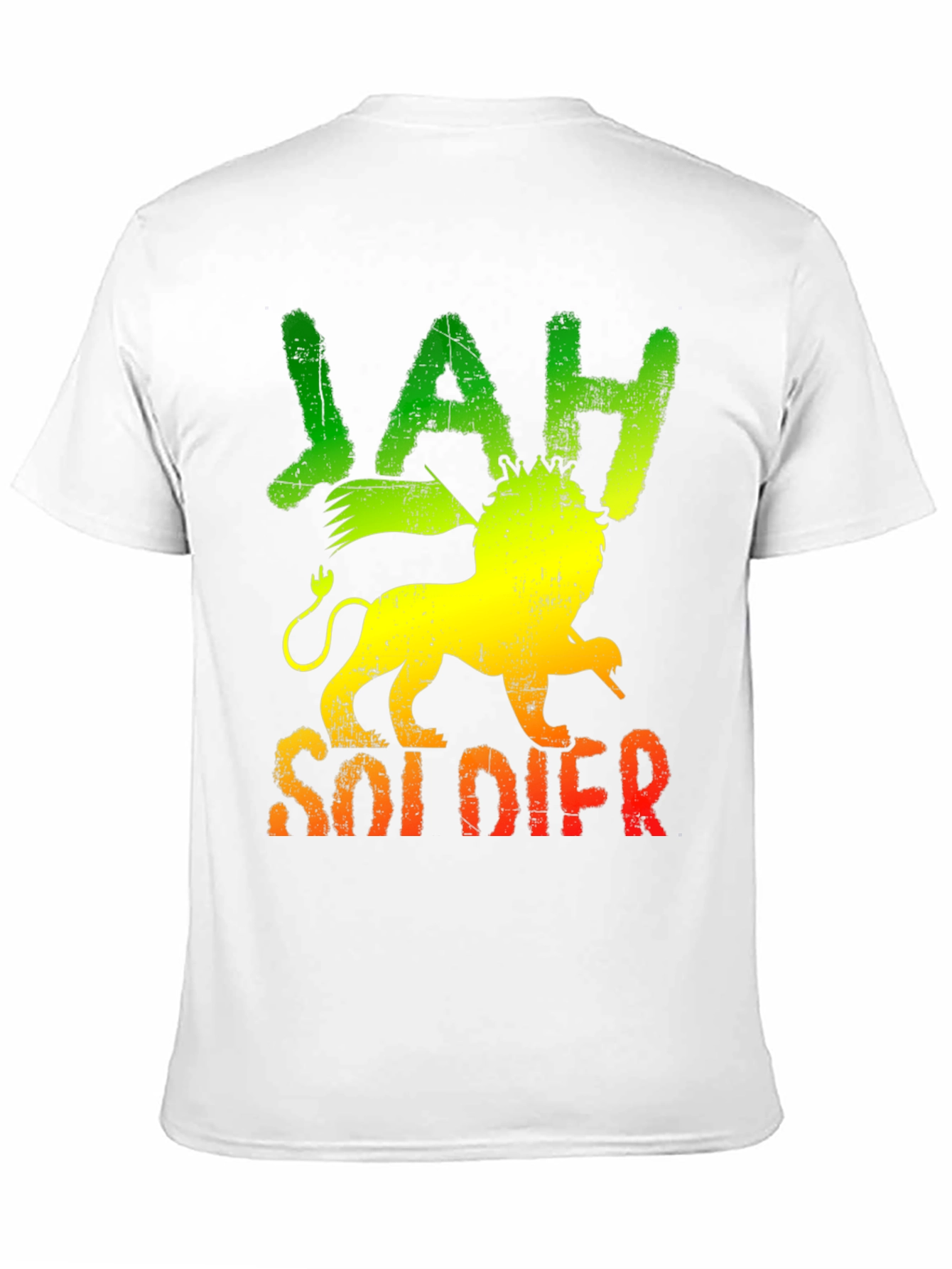 Rasta Jah Soldier Lion T-Shirt