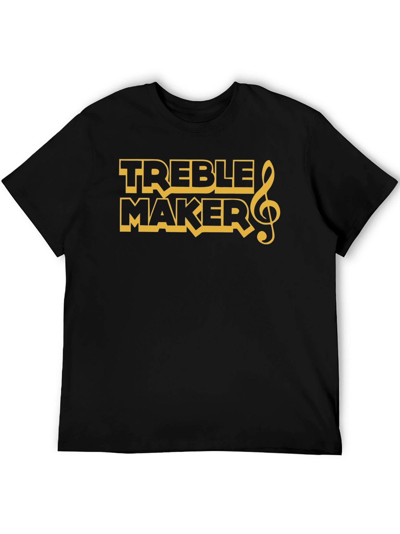 Treble Maker Graphic T-Shirt - Black Cotton Tee