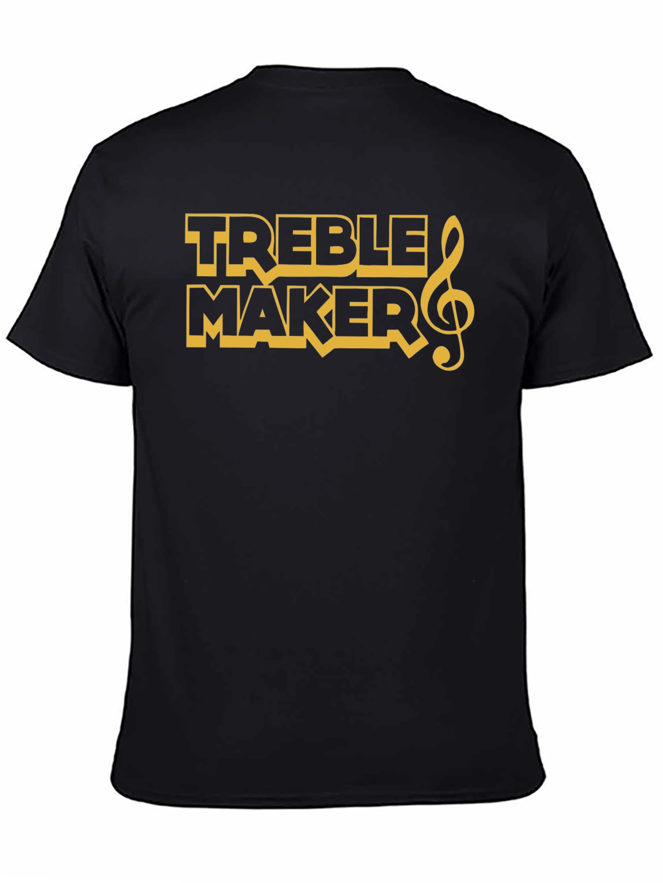 Treble Maker Graphic T-Shirt - Black Cotton Tee