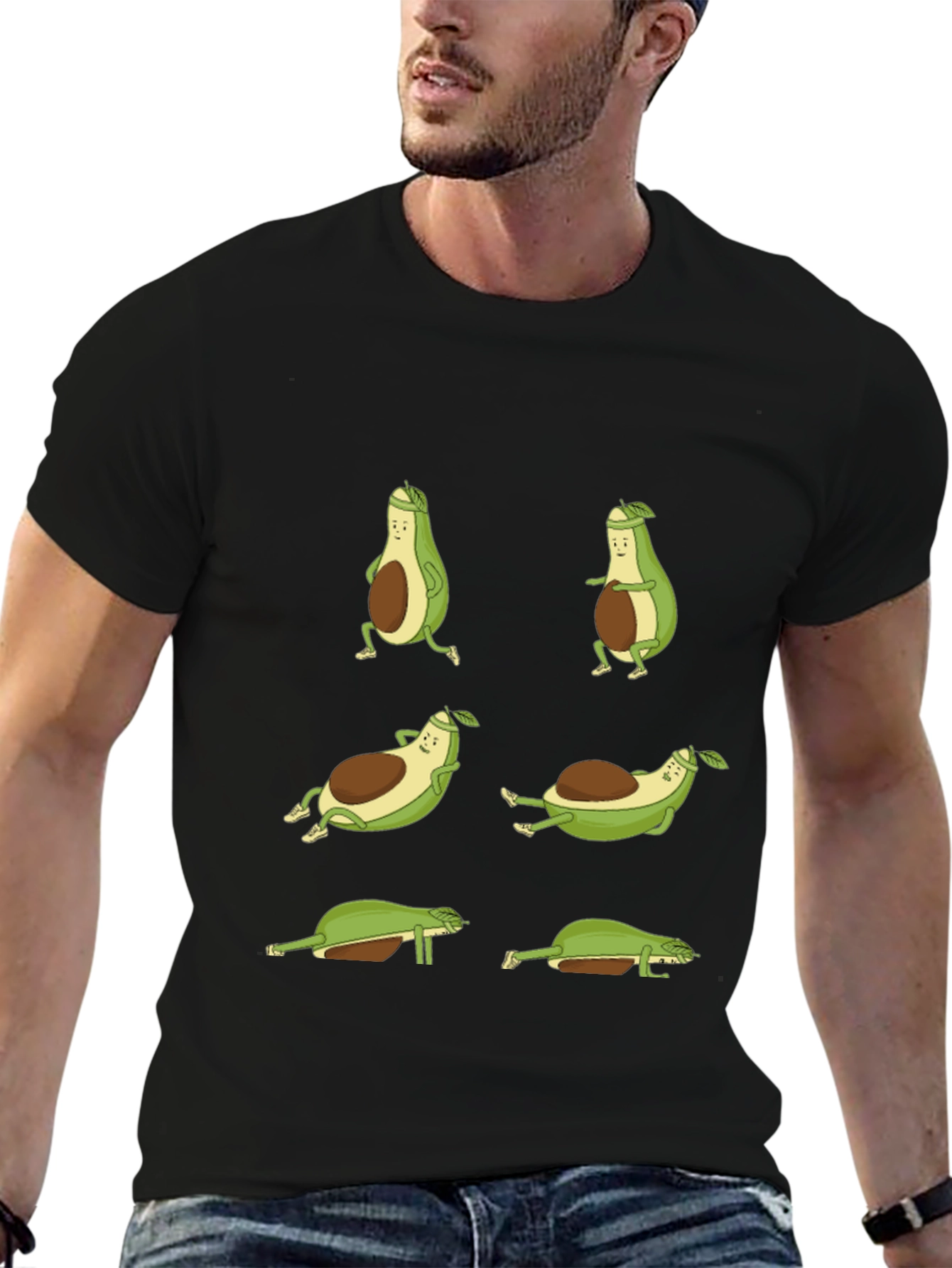 Avocado Yoga T-Shirt - Relaxed Style