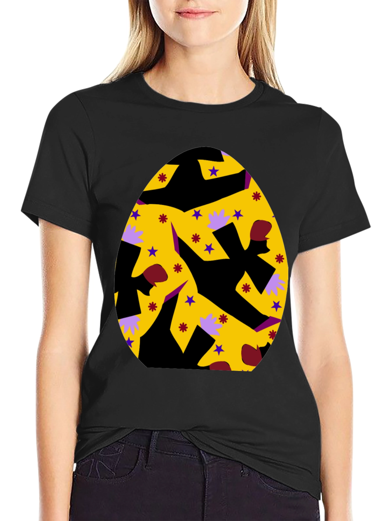 Easter Egg Graphic Tee - Fun Party Shirt