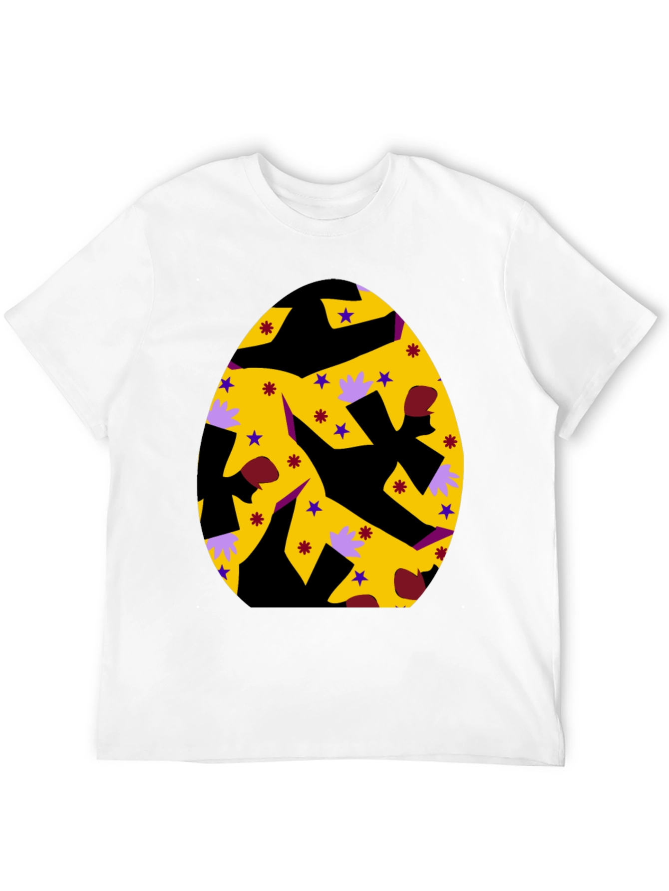 Easter Egg Graphic Tee - Fun Party Shirt