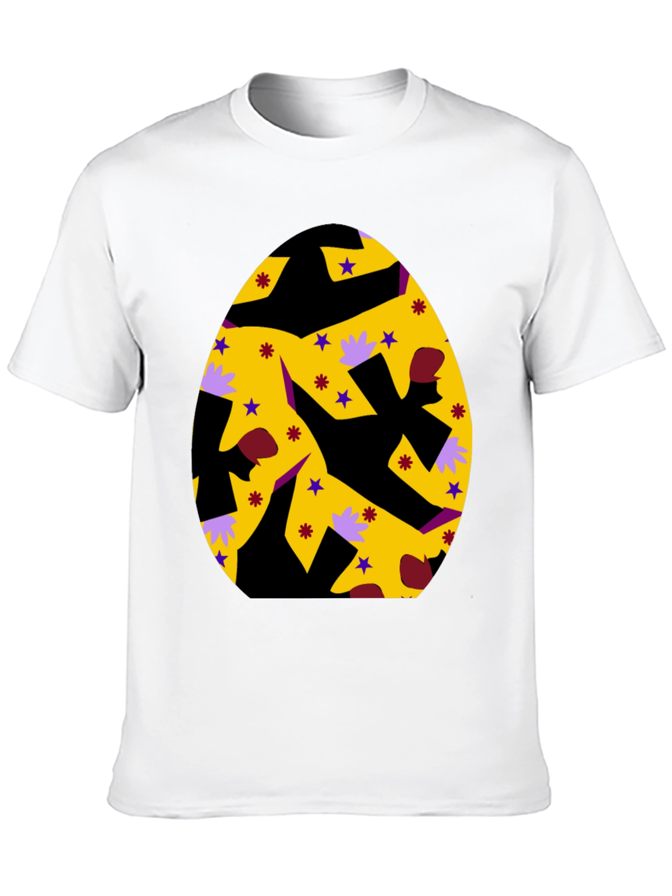 Easter Egg Graphic Tee - Fun Party Shirt