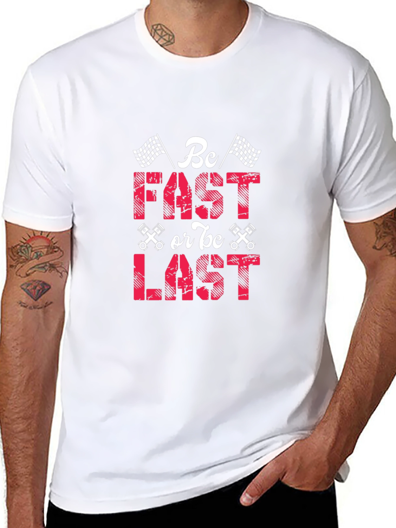 Be Fast or Be Last Racing T-Shirt