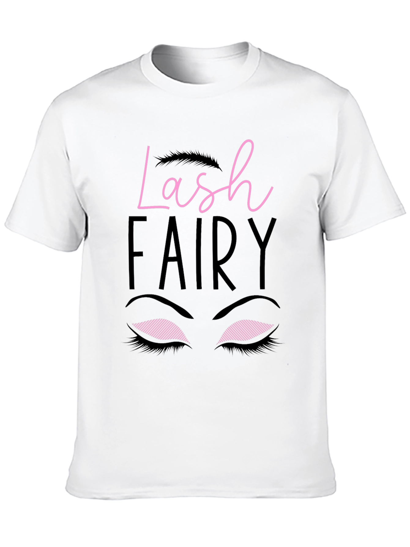Lash Fairy Graphic Tee - Stylish Eyelash Design T-Shirt