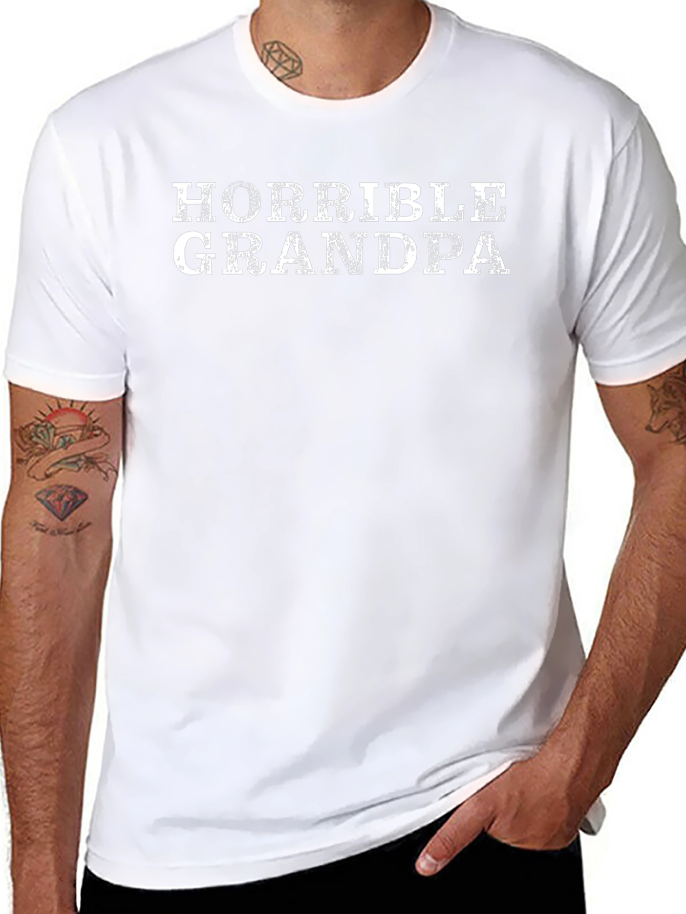 Horrible Grandpa Graphic T-Shirt