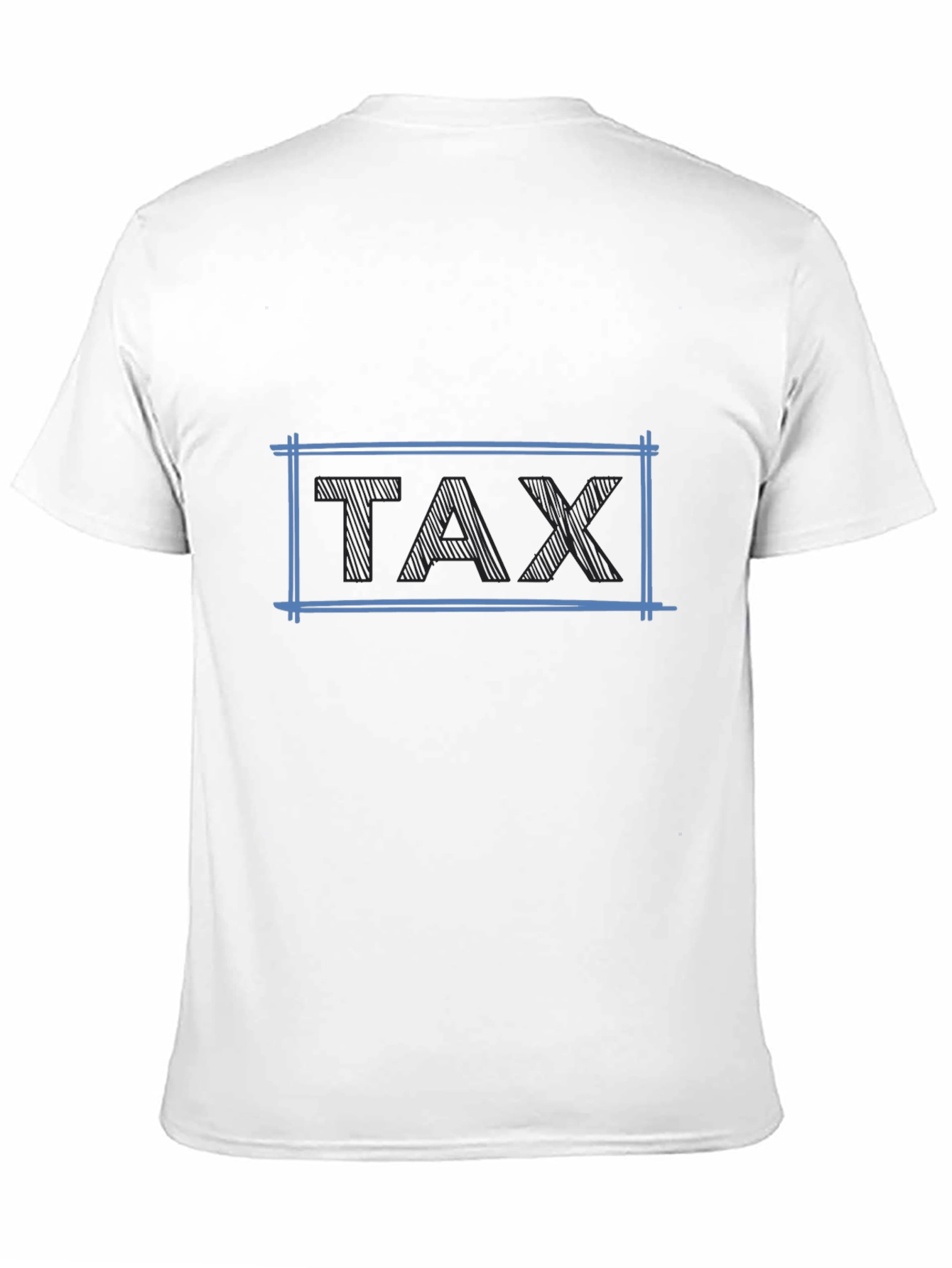 Tax Graphic T-Shirt - Black