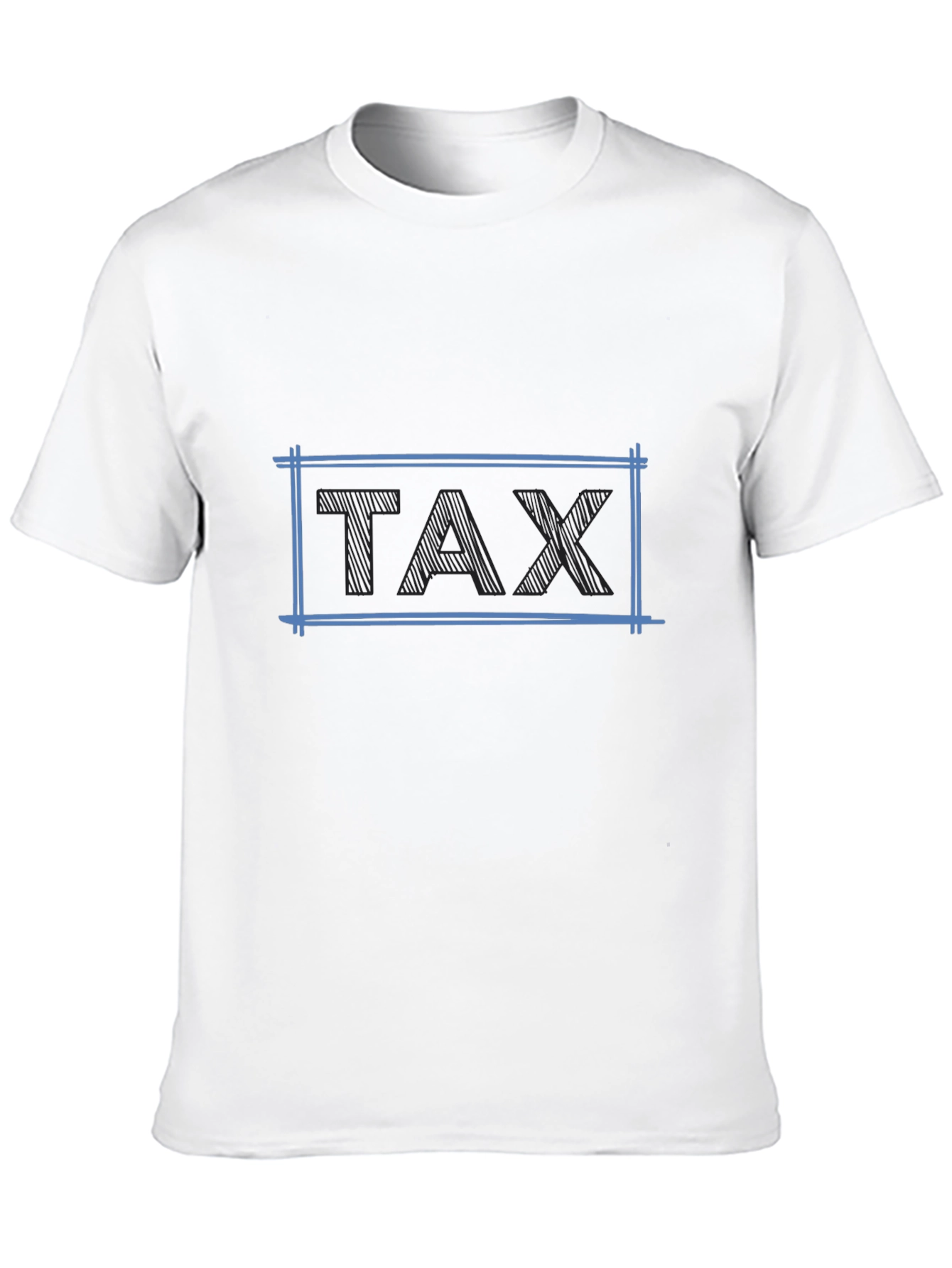 Tax Graphic T-Shirt - Black