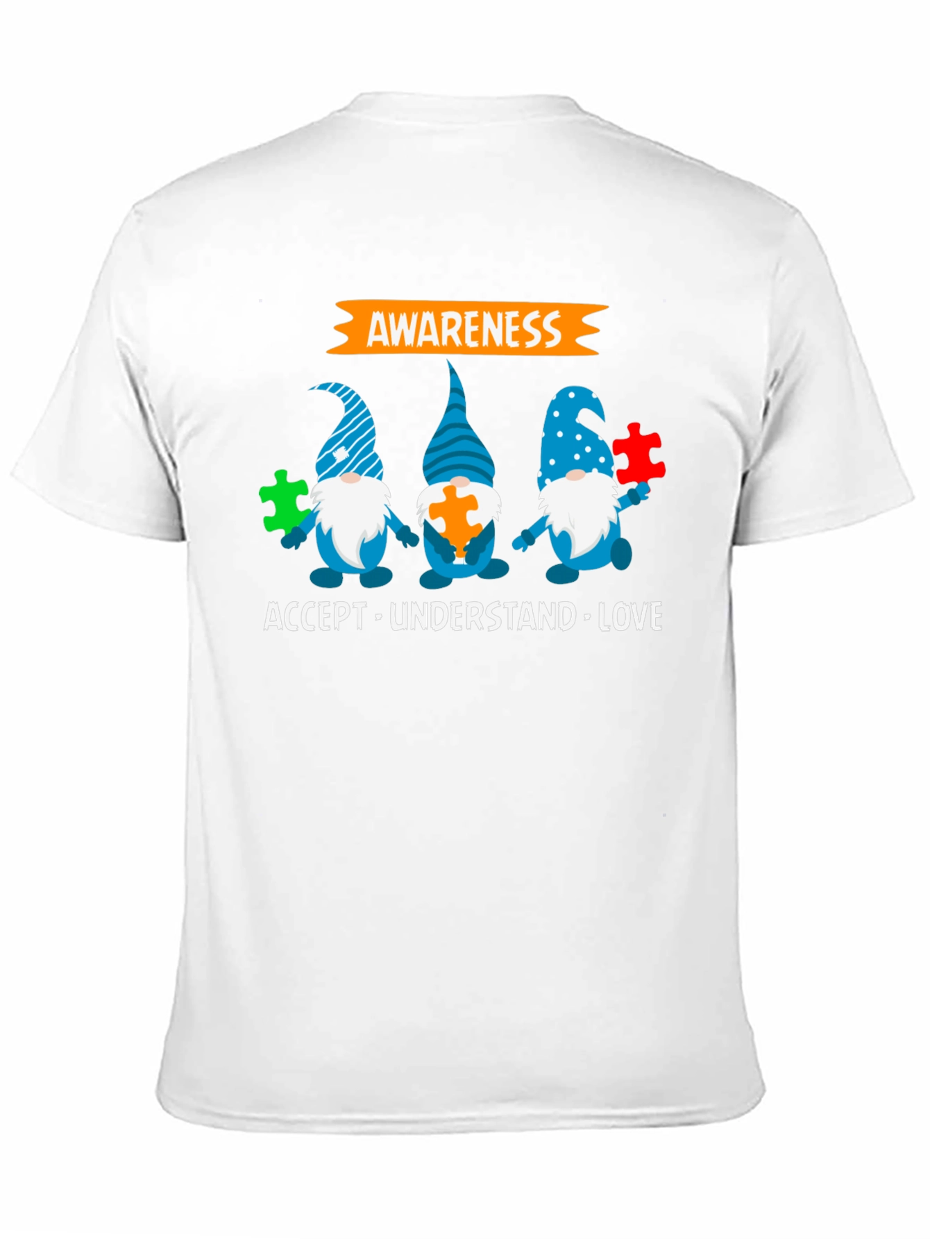 Autism Awareness Gnomes T-Shirt